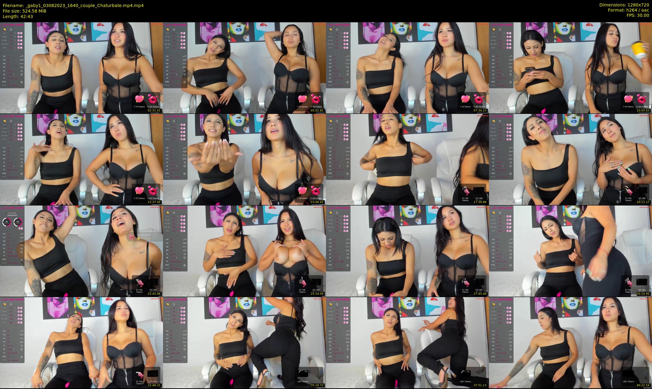 _gaby1 — 43 minute Chaturbate female cam show recording, 720p, Aug 3, 2023