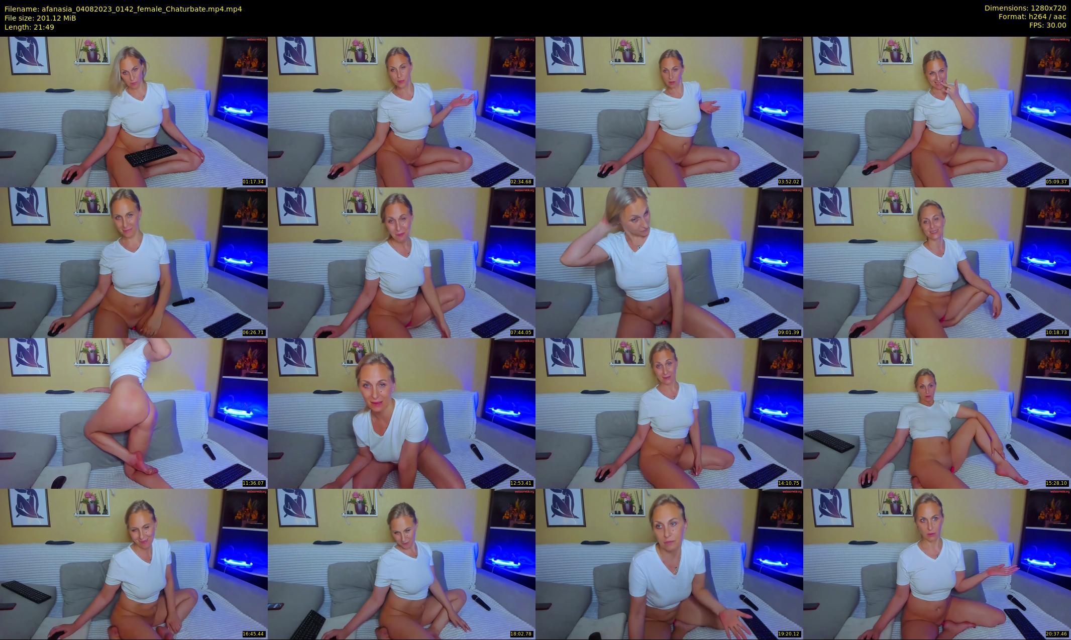 afanasia — 22 minute Chaturbate female cam show recording, 720p, Aug 4, 2023
