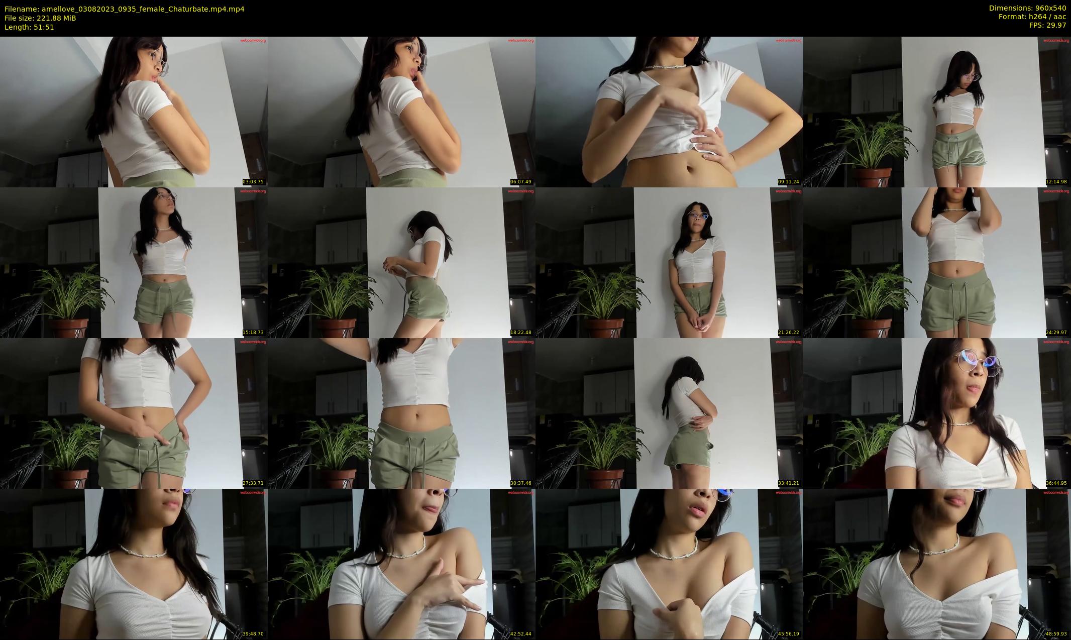 amellove — 52 minute Chaturbate female cam show recording, 480p, Aug 3, 2023