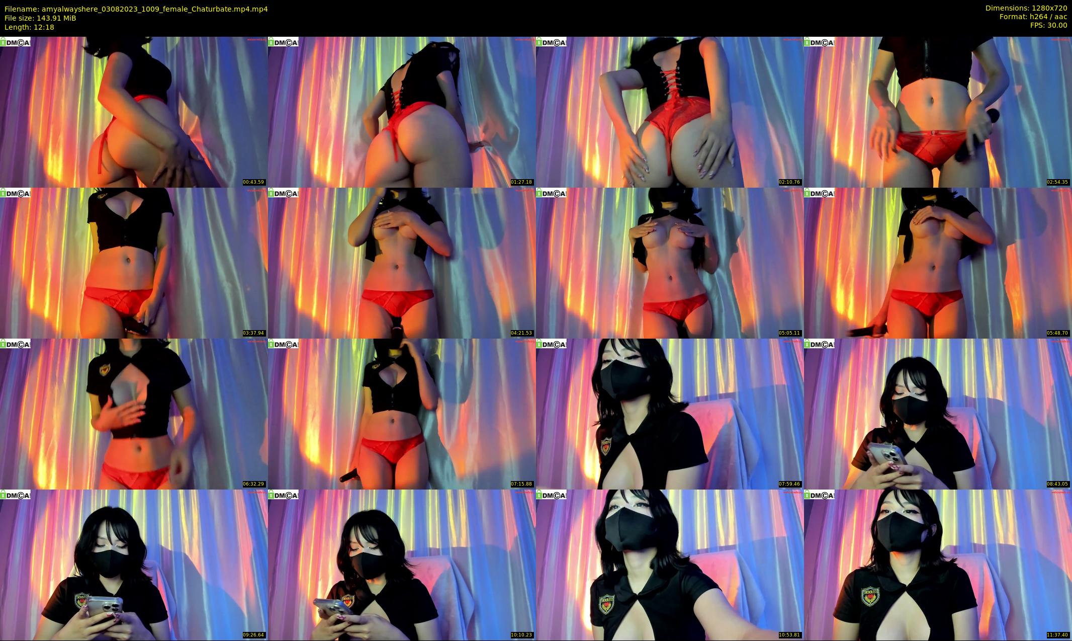 amyalwayshere — 13 minute Chaturbate female cam show recording, 720p, Aug 3, 2023