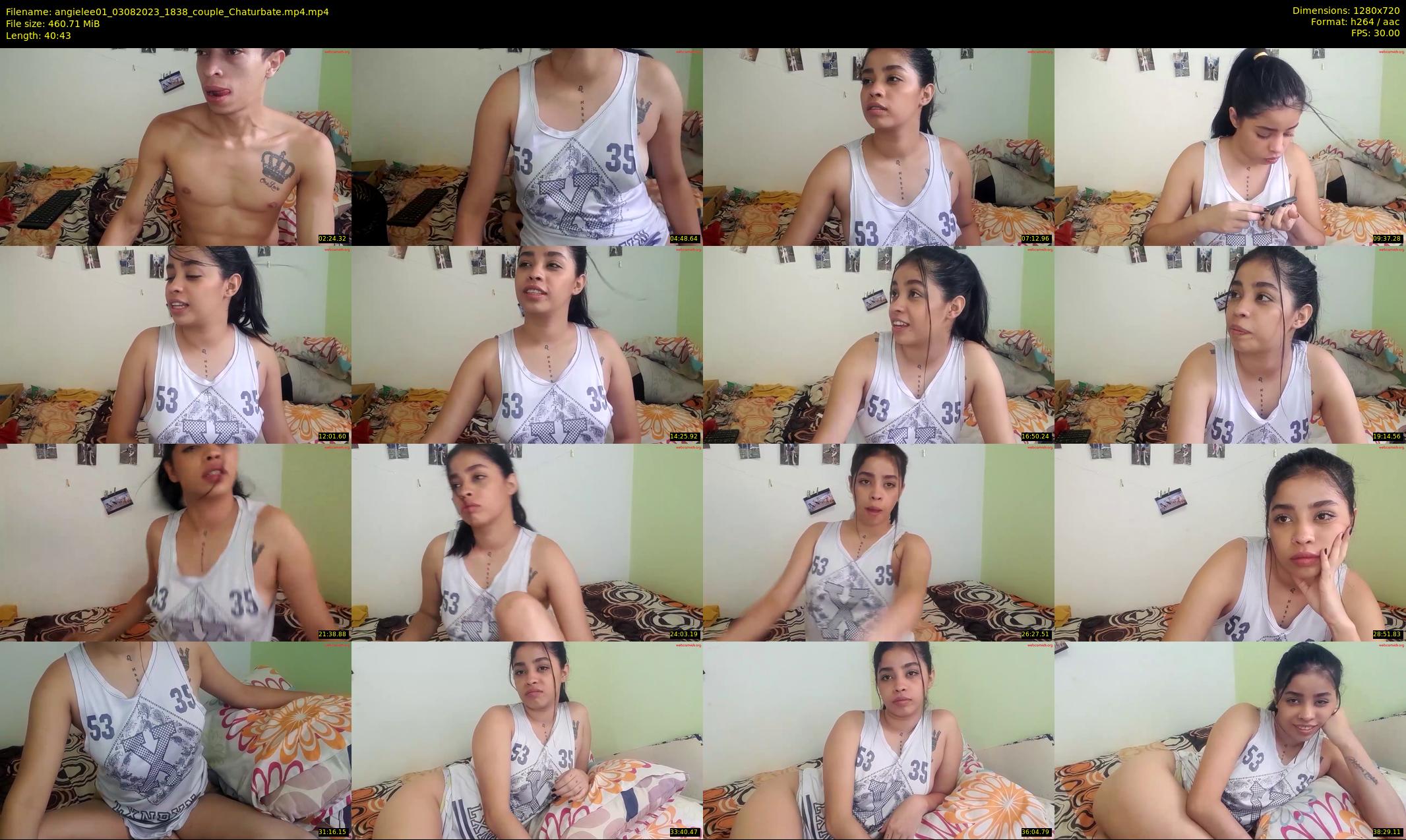 angielee01 — 41 minute Chaturbate couple cam show recording, 720p, Aug 3, 2023