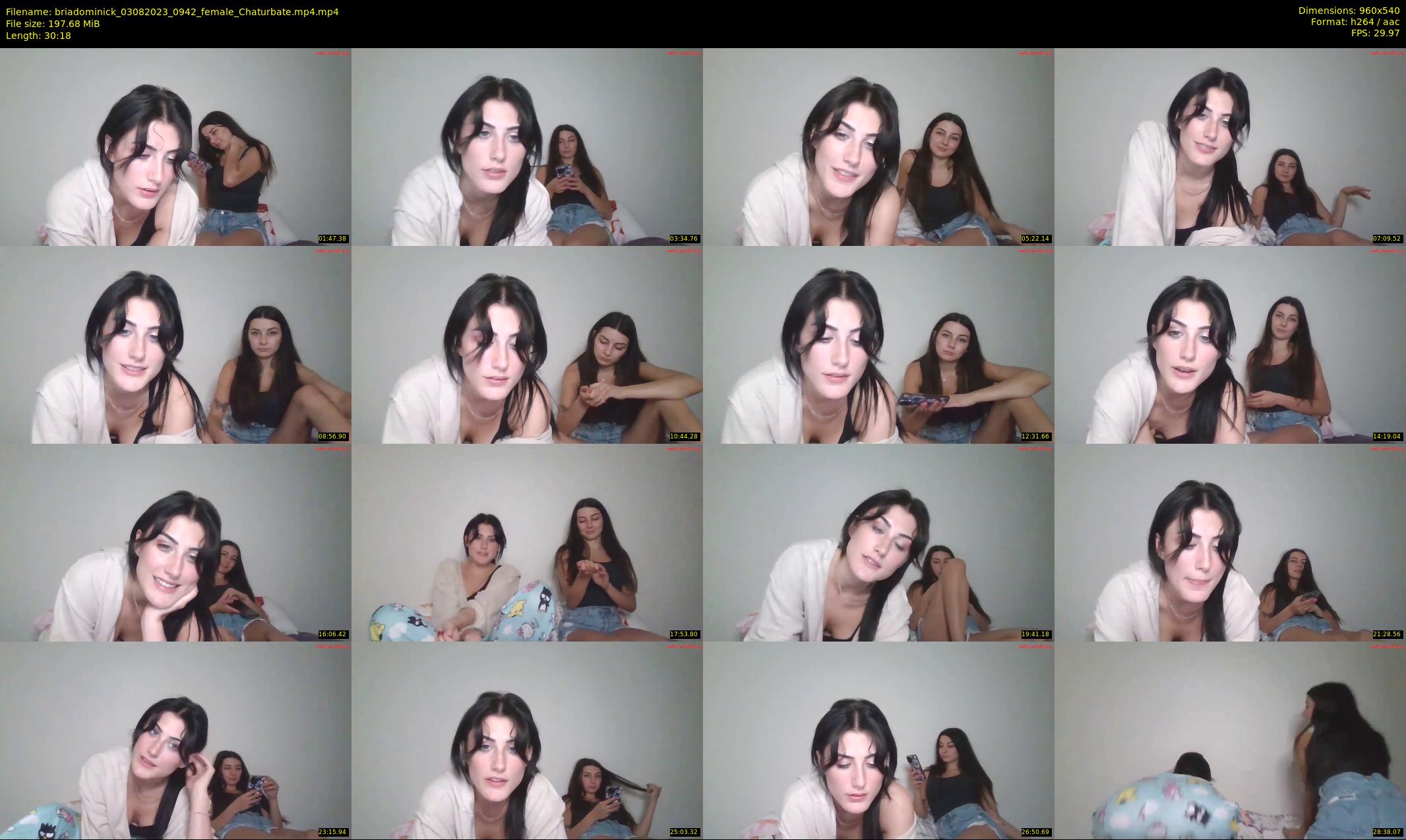 briadominick — 31 minute Chaturbate couple cam show recording, 480p, Aug 3, 2023