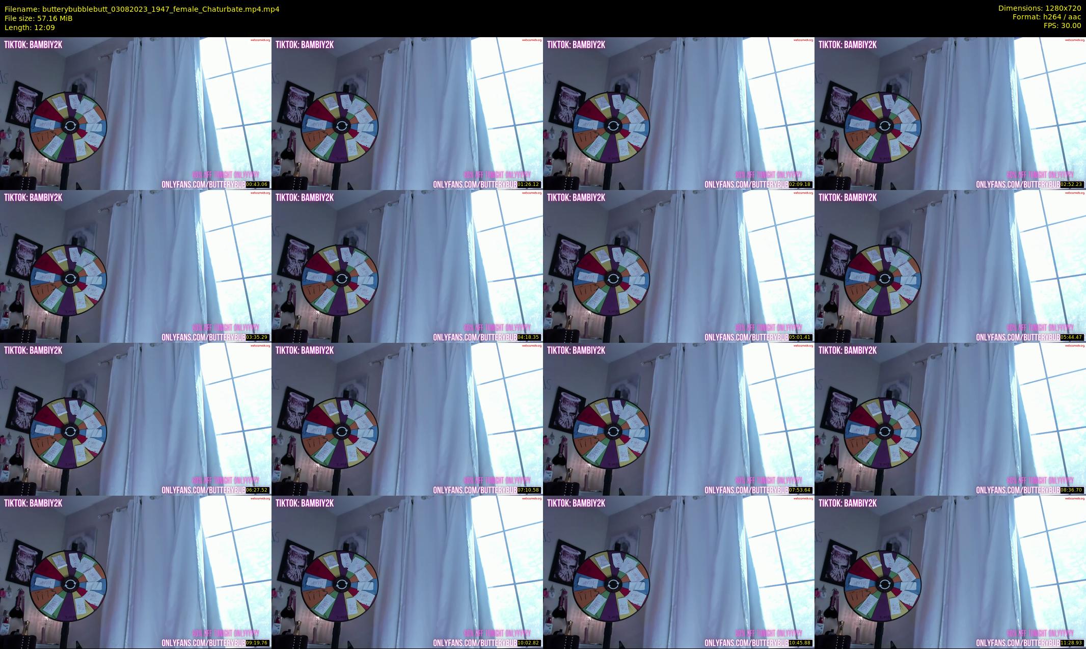 butterybubblebutt — 13 minute Chaturbate couple cam show recording, 720p, Aug 3, 2023