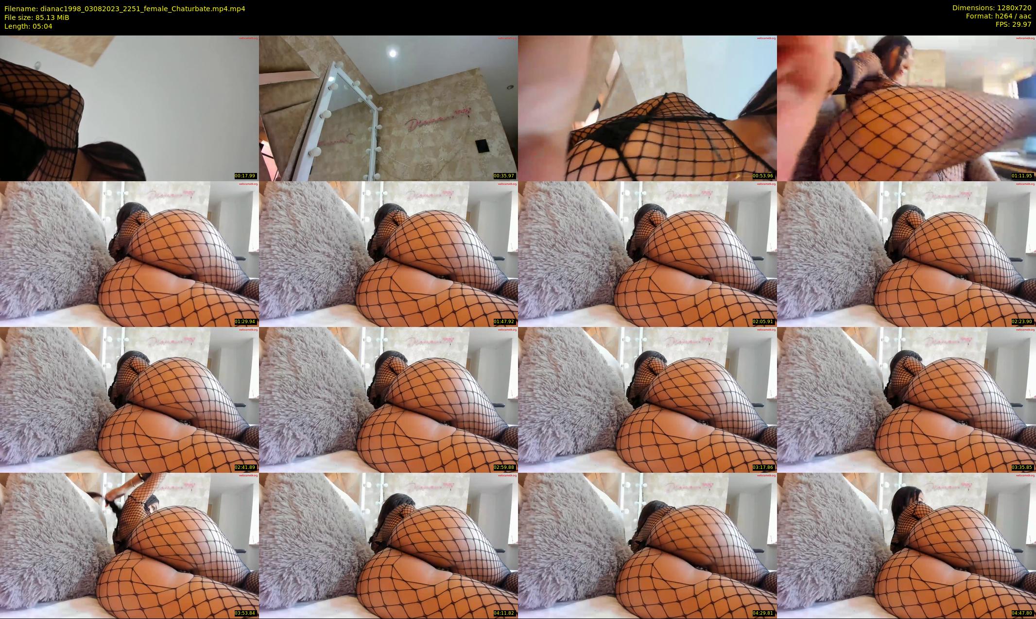 dianac1998 — 6 minute Chaturbate female cam show recording, 720p, Aug 3, 2023