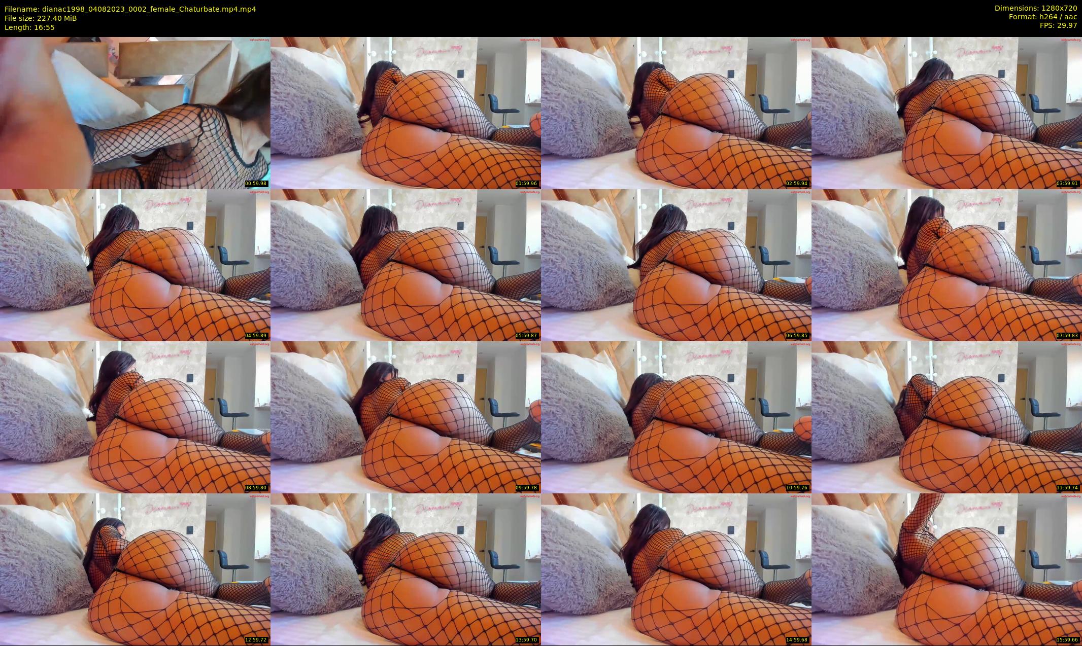 dianac1998 — 17 minute Chaturbate female cam show recording, 720p, Aug 4, 2023
