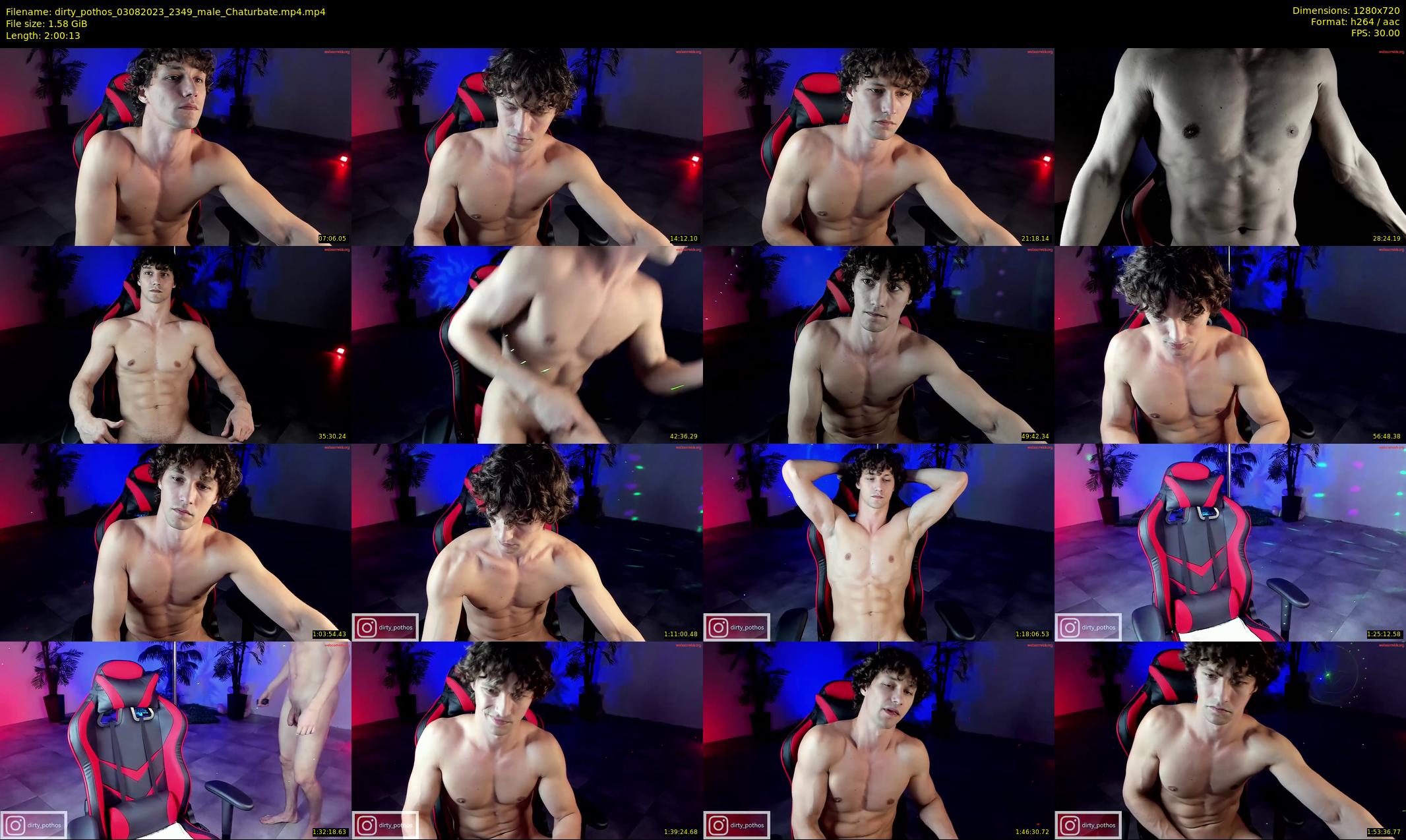 dirty_pothos — 121 minute Chaturbate male cam show recording, 720p, Aug 3, 2023