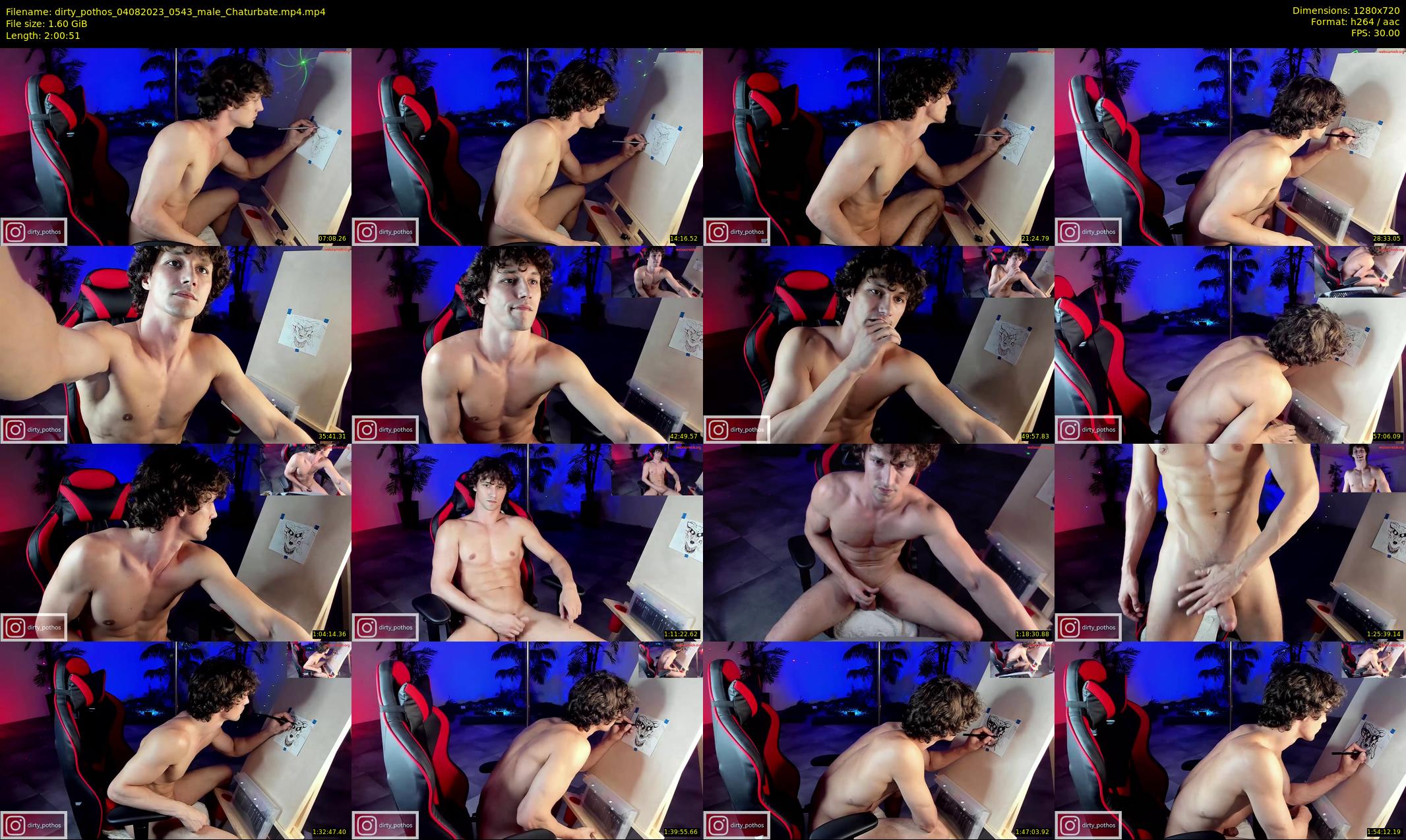 dirty_pothos — 121 minute Chaturbate male cam show recording, 720p, Aug 4, 2023