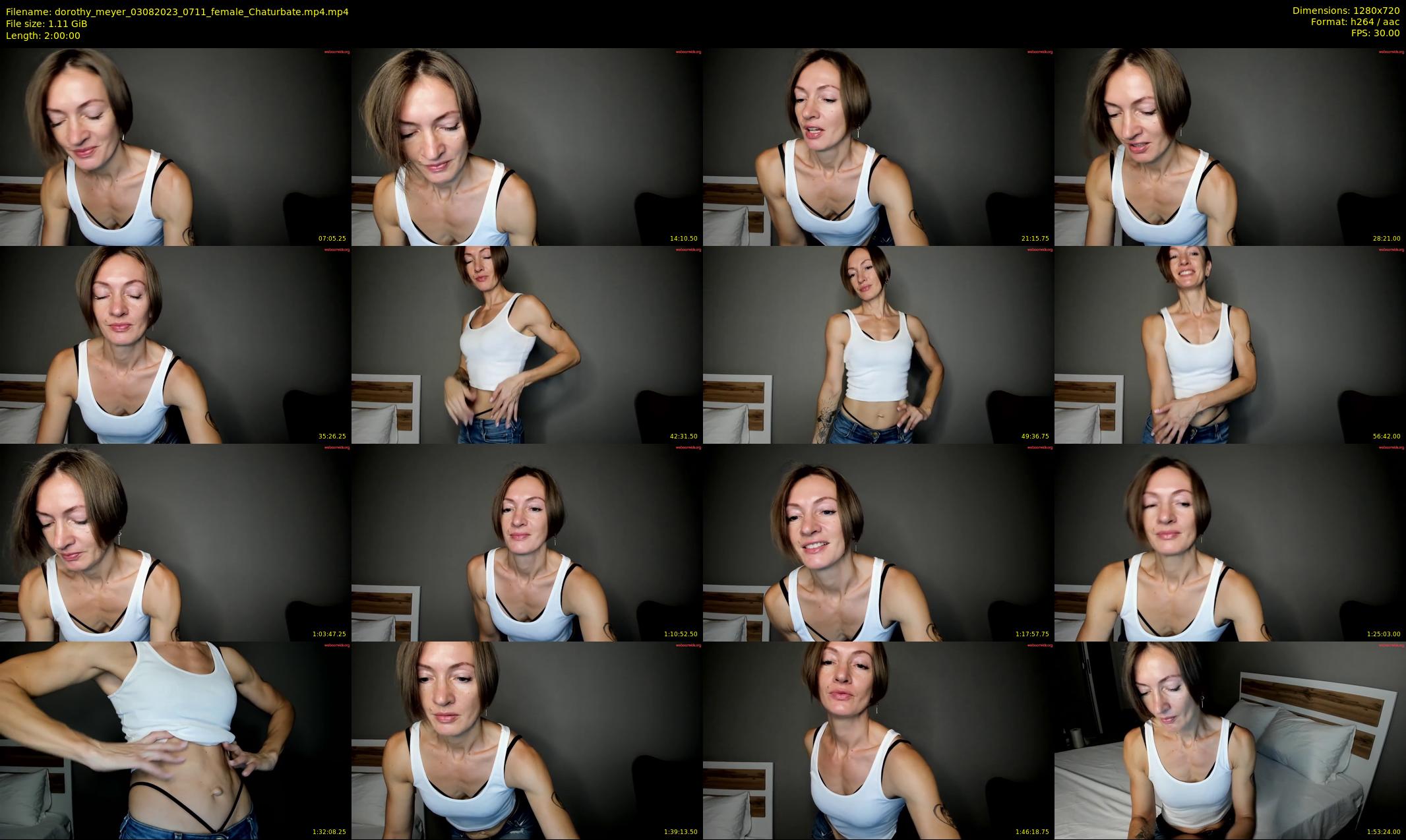 dorothy_meyer — 120 minute Chaturbate female cam show recording, 720p, Aug 3, 2023