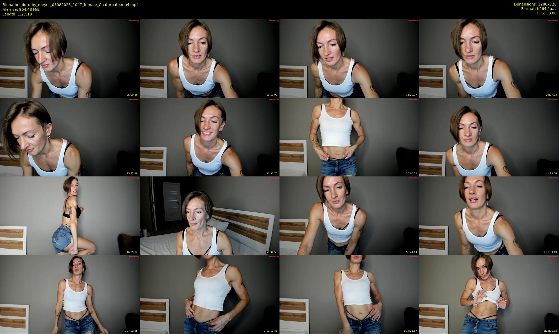 dorothy_meyer — 88 minute Chaturbate female cam show recording, 720p, Aug 3, 2023