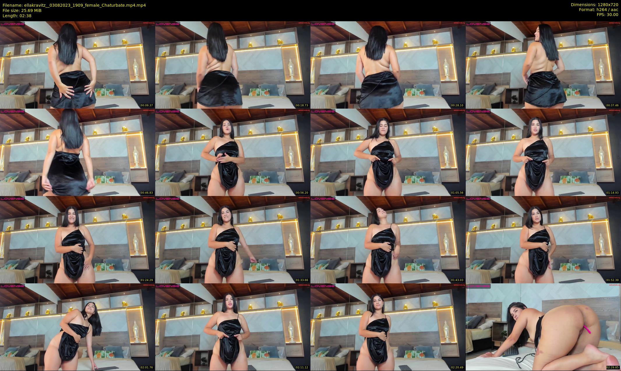 ellakravitz_ — 3 minute Chaturbate female cam show recording, 720p, Aug 3, 2023