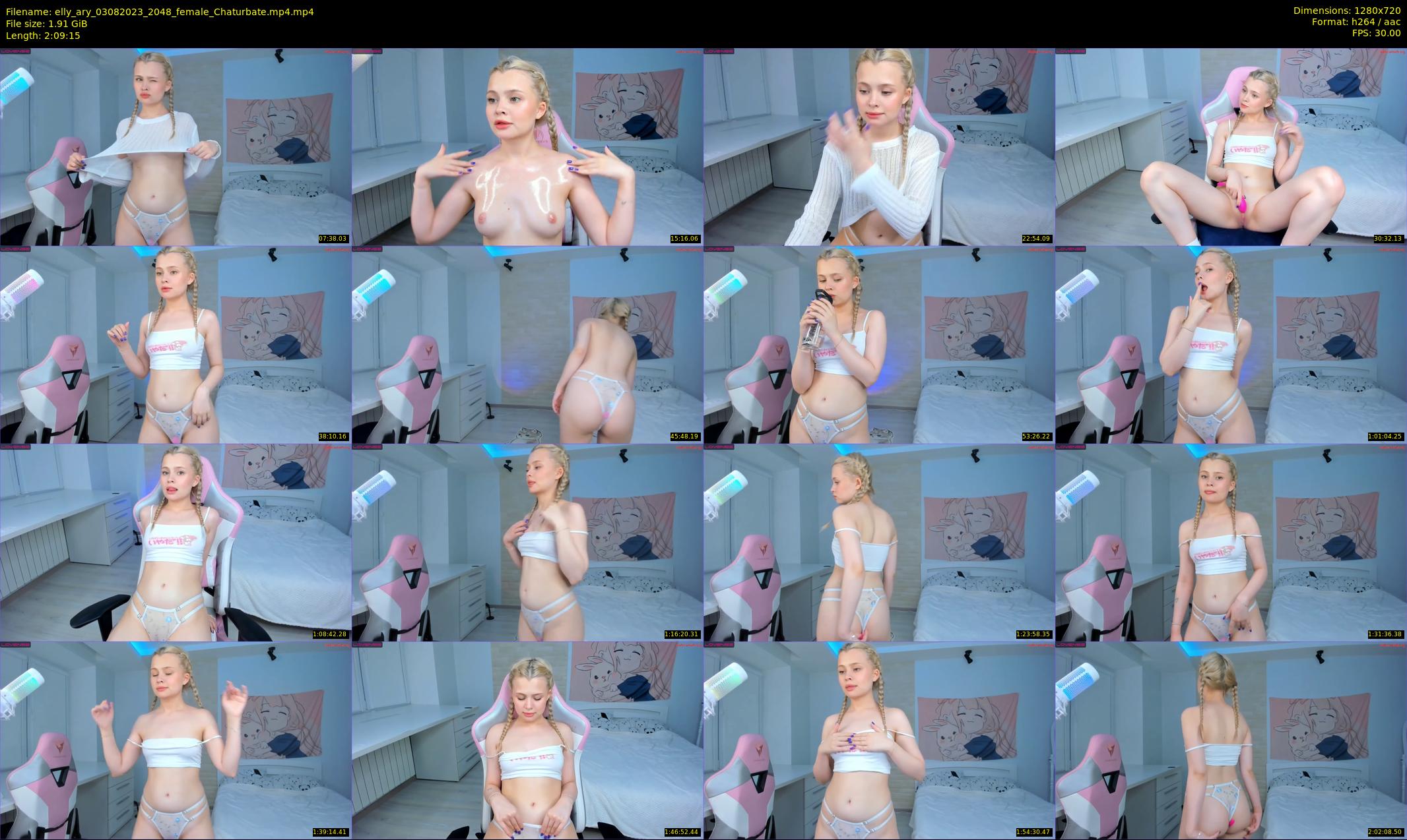 elly_ary — 130 minute Chaturbate female cam show recording, 720p, Aug 3, 2023