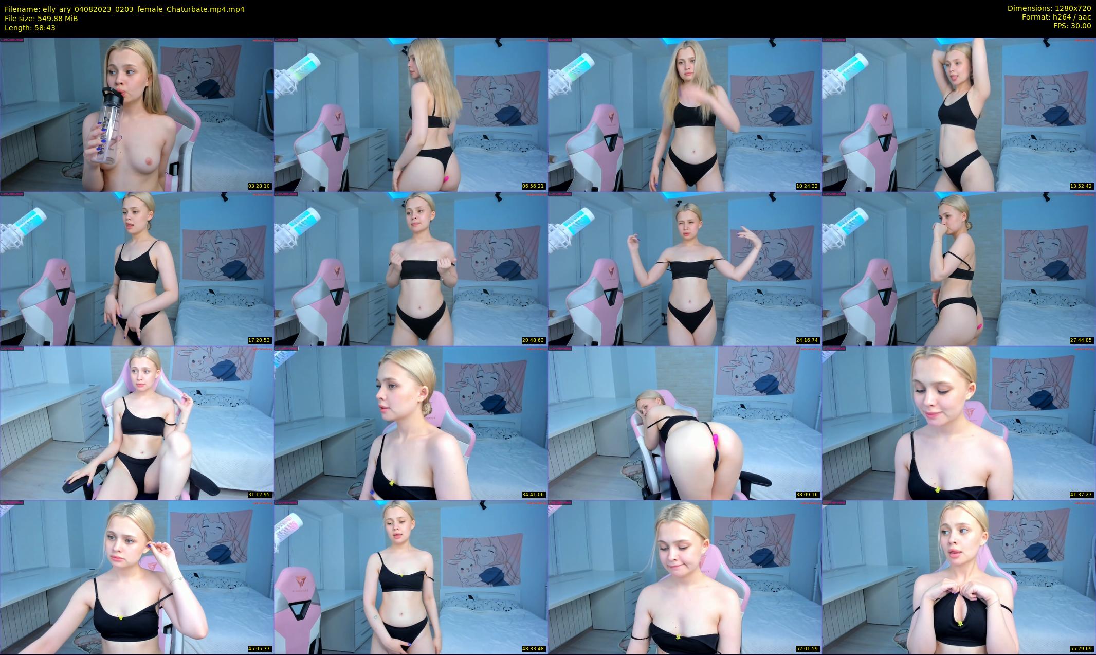 elly_ary — 59 minute Chaturbate female cam show recording, 720p, Aug 4, 2023