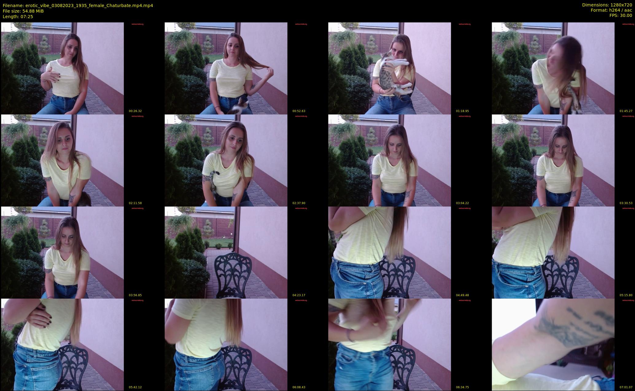 erotic_vibe — 8 minute Chaturbate female cam show recording, 720p, Aug 3, 2023