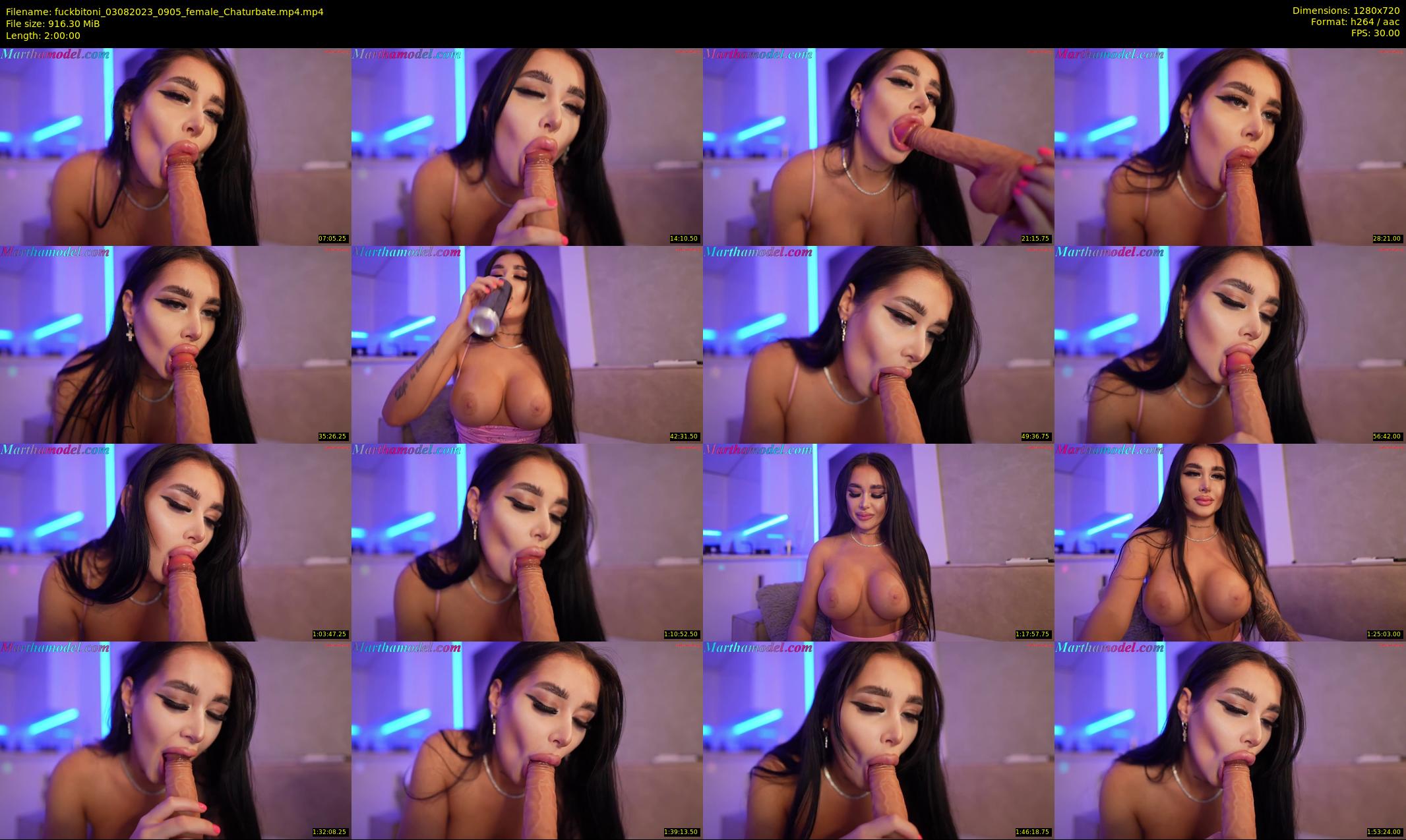 fuckbitoni — 120 minute Chaturbate couple cam show recording, 720p, Aug 3, 2023