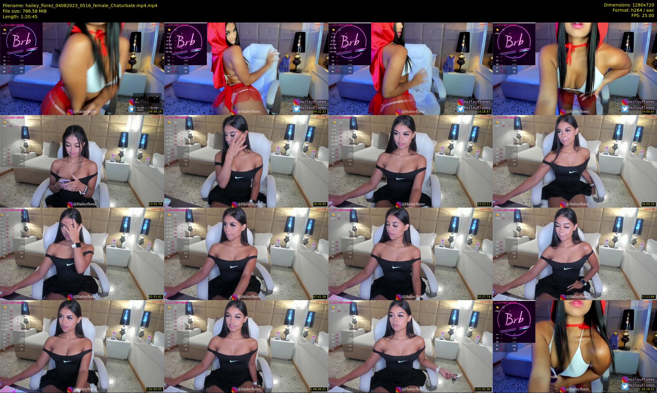 hailey_florez — 81 minute Chaturbate female cam show recording, 720p, Aug 4, 2023