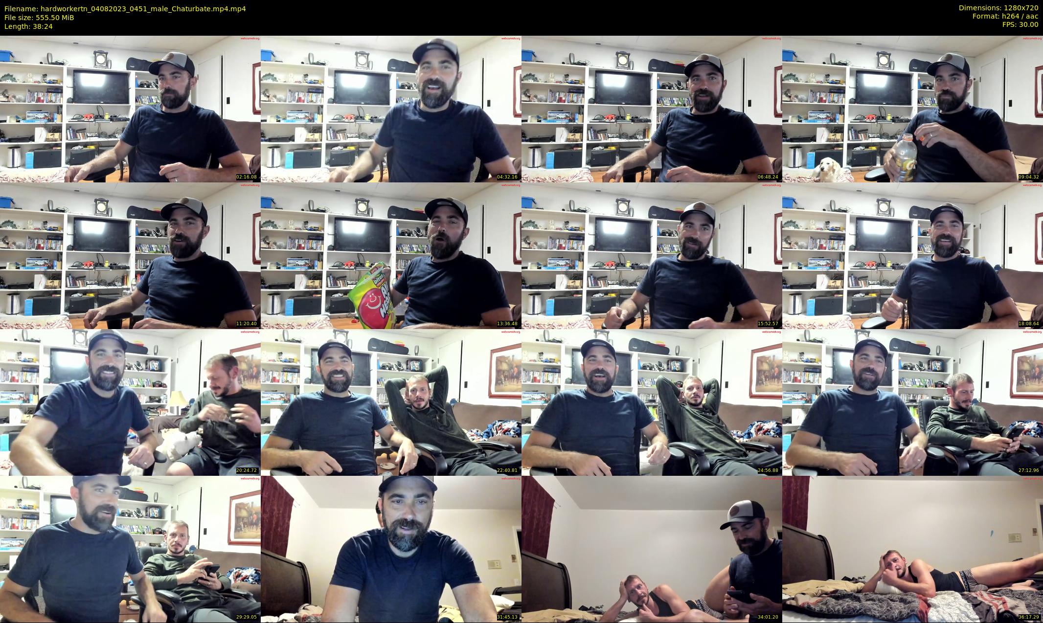 hardworkertn — 39 minute Chaturbate male cam show recording, 720p, Aug 4, 2023