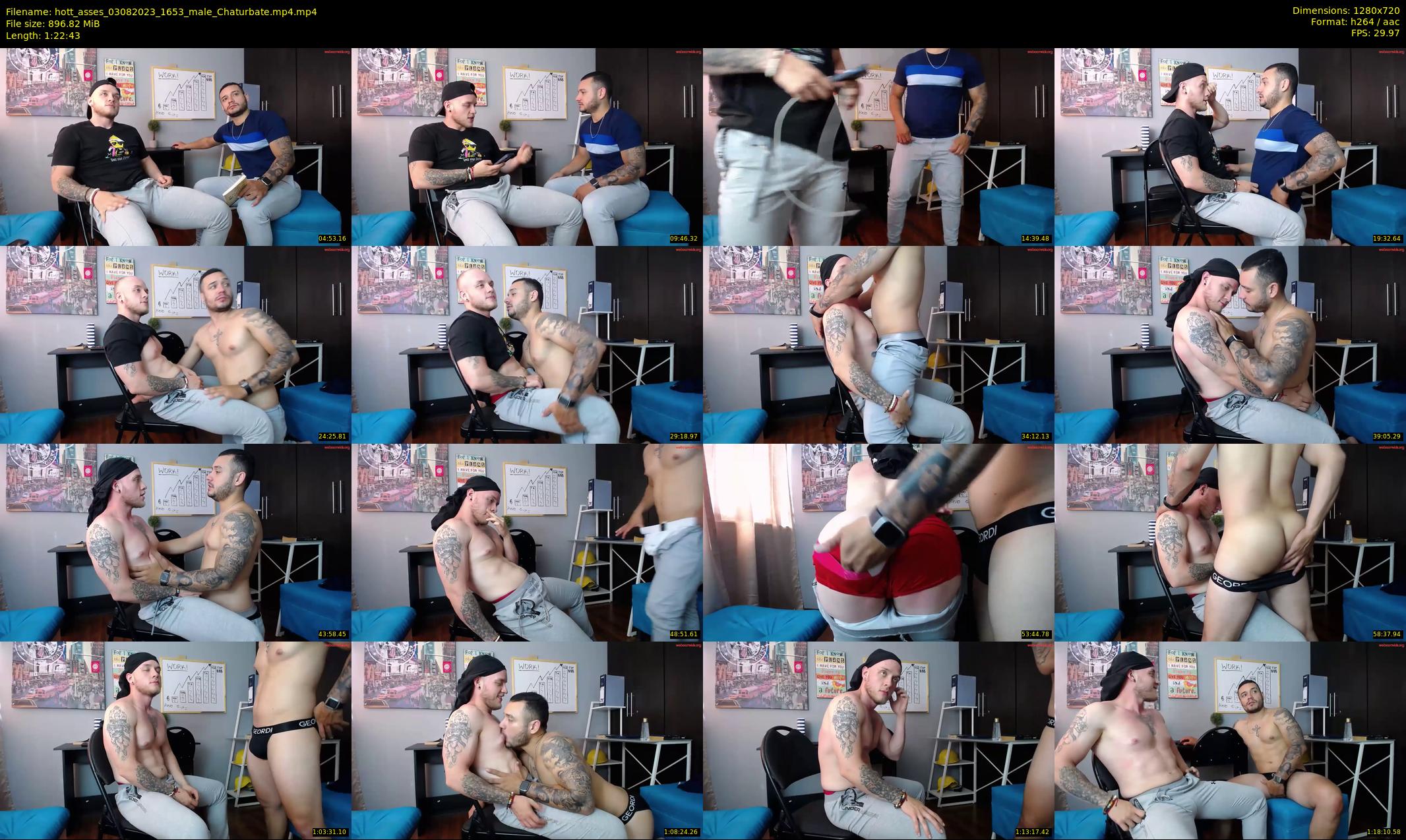 hott_asses — 83 minute Chaturbate male cam show recording, 720p, Aug 3, 2023