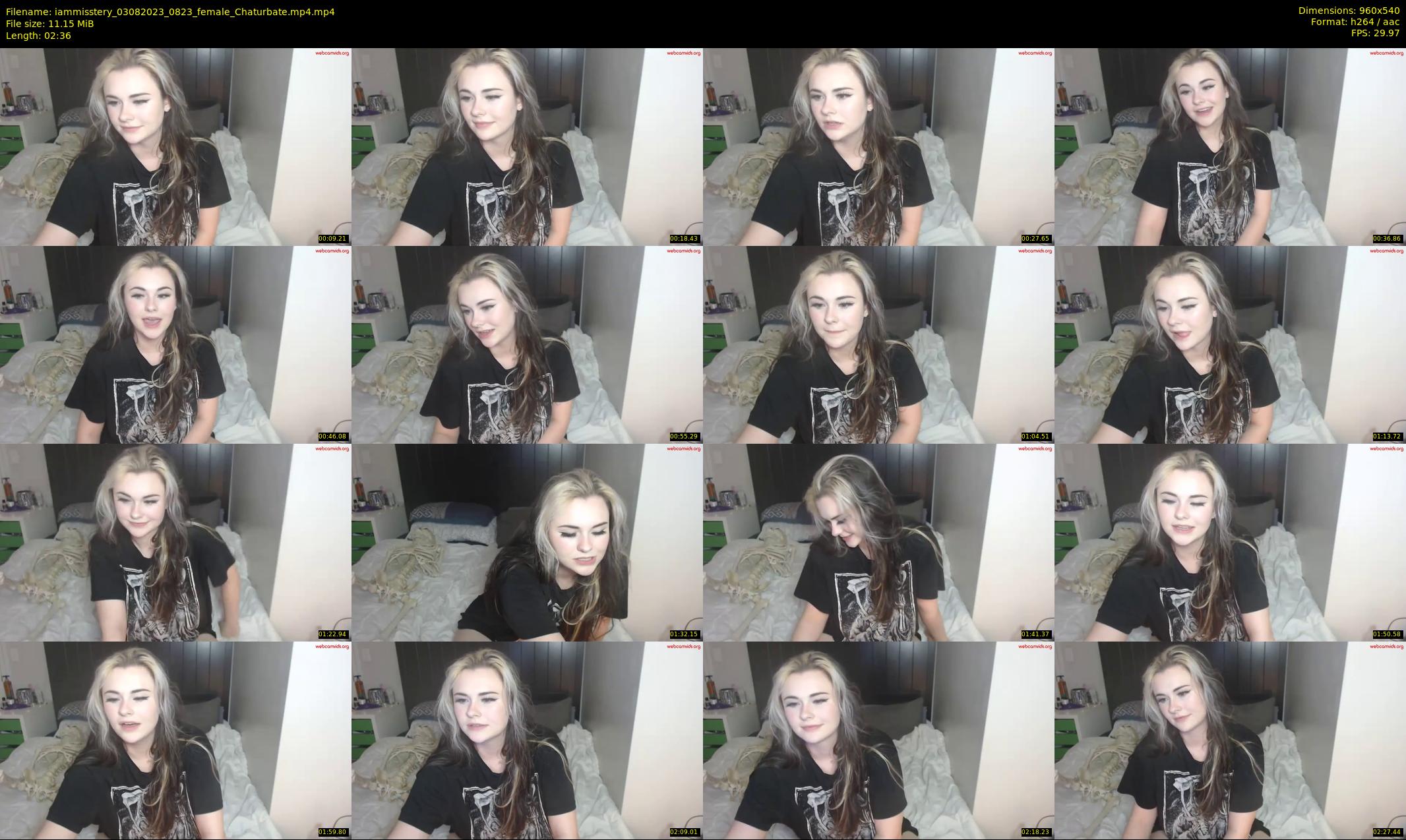 iammisstery — 3 minute Chaturbate female cam show recording, 480p, Aug 3, 2023