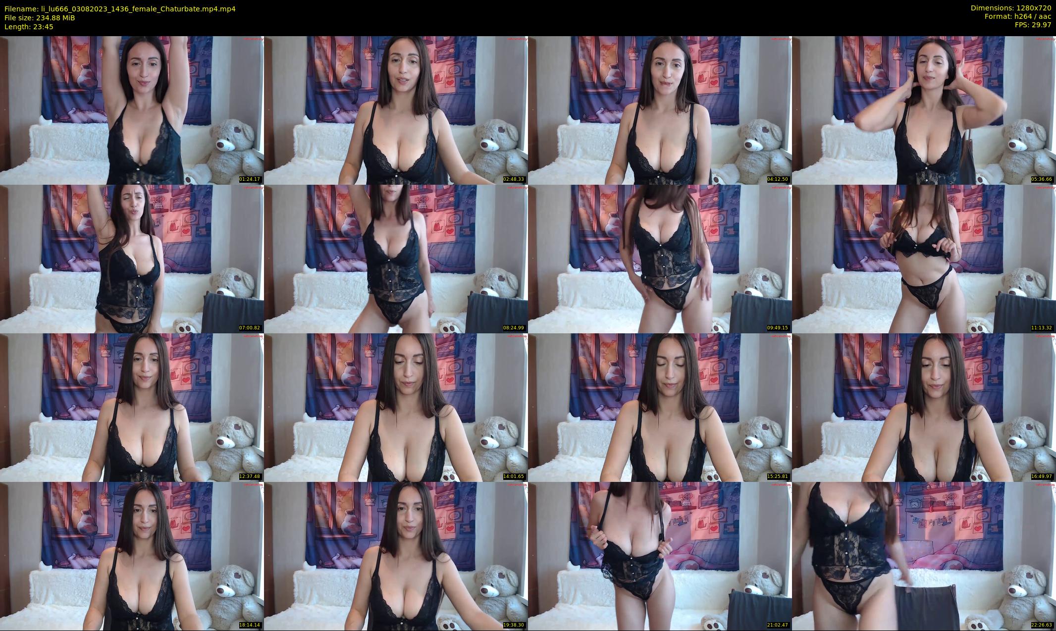 li_lu666 — 24 minute Chaturbate female cam show recording, 720p, Aug 3, 2023