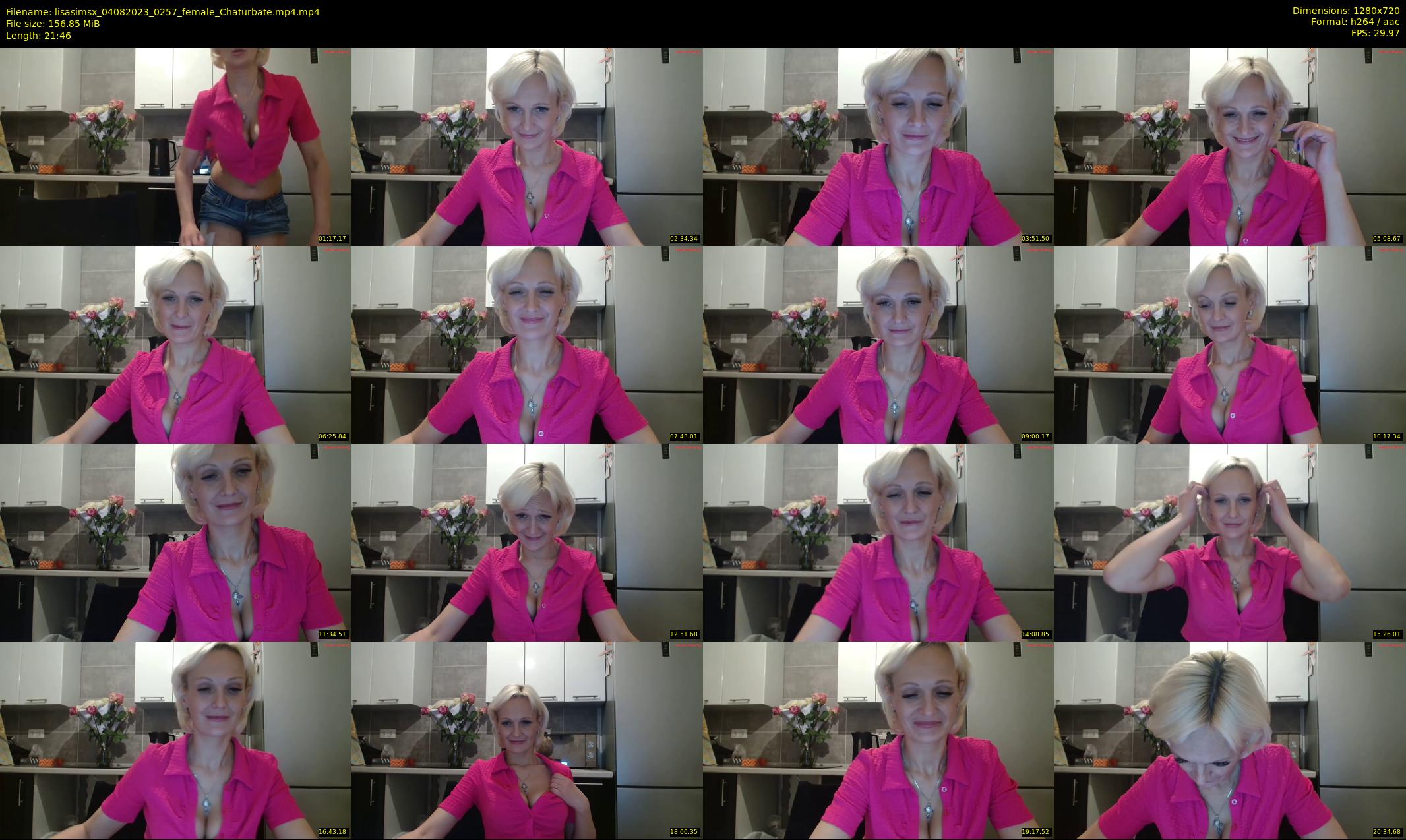 lisasimsx — 22 minute Chaturbate female cam show recording, 720p, Aug 4, 2023