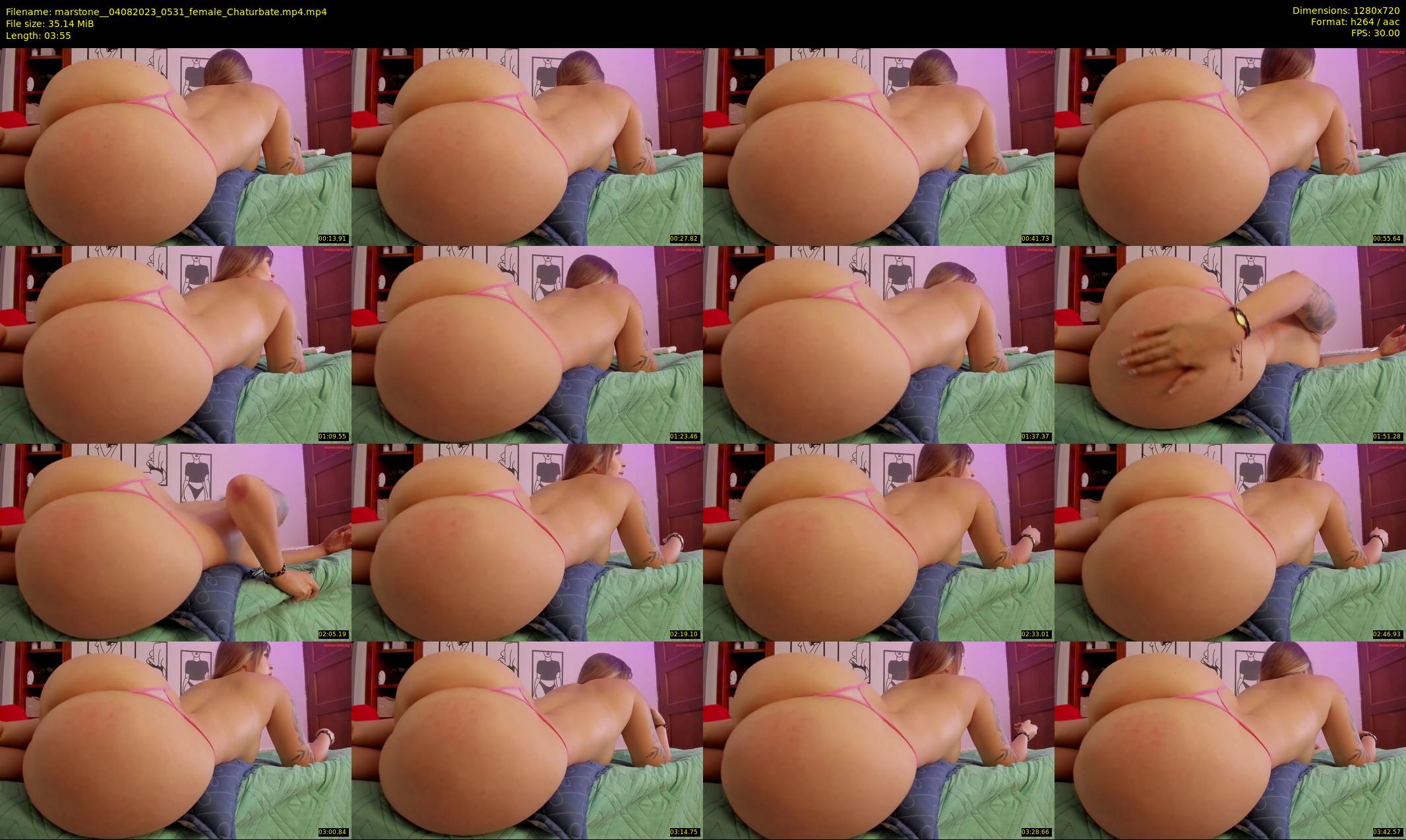 marstone_ — 4 minute Chaturbate female cam show recording, 720p, Aug 4, 2023