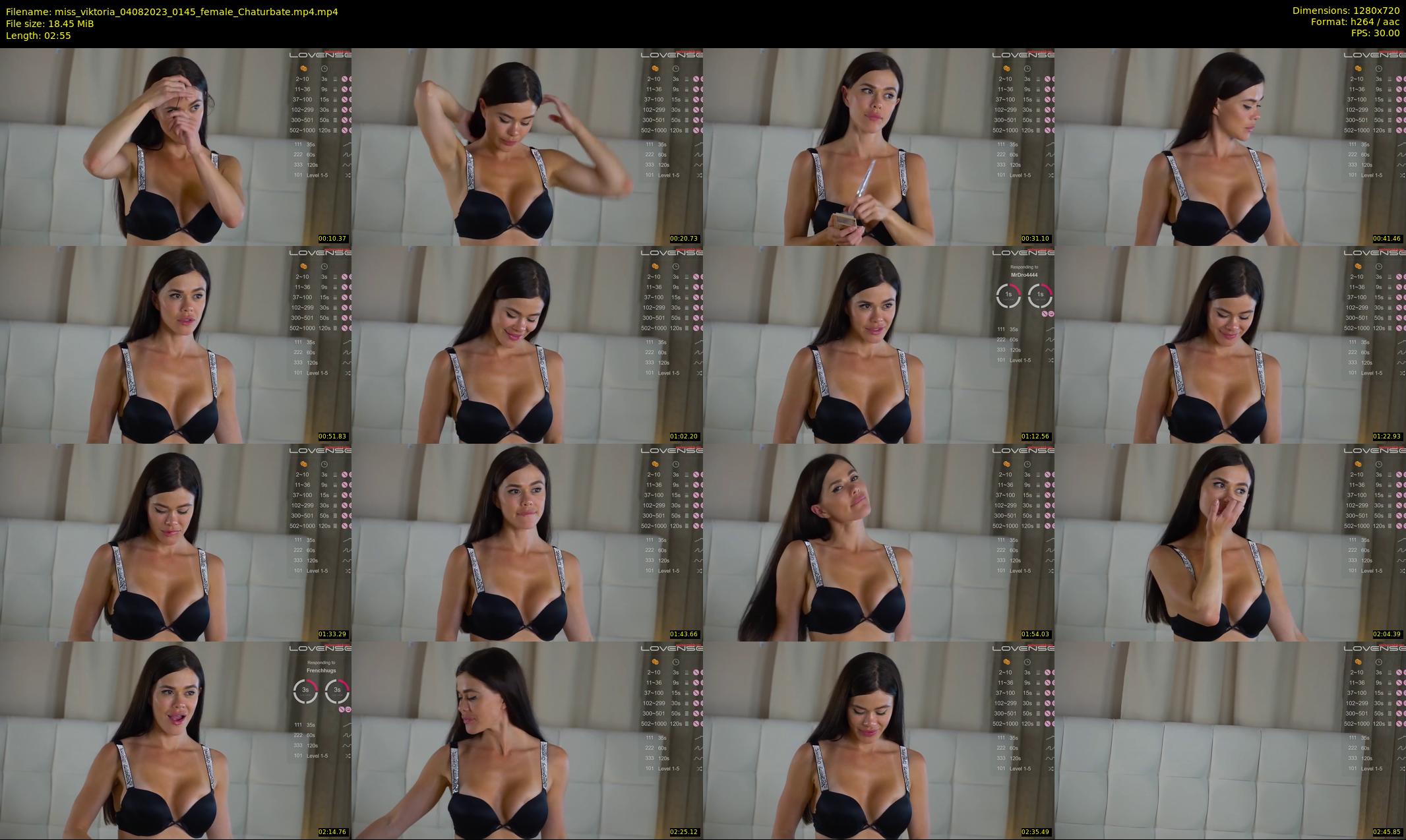 miss_viktoria — 3 minute Chaturbate female cam show recording, 720p, Aug 4, 2023