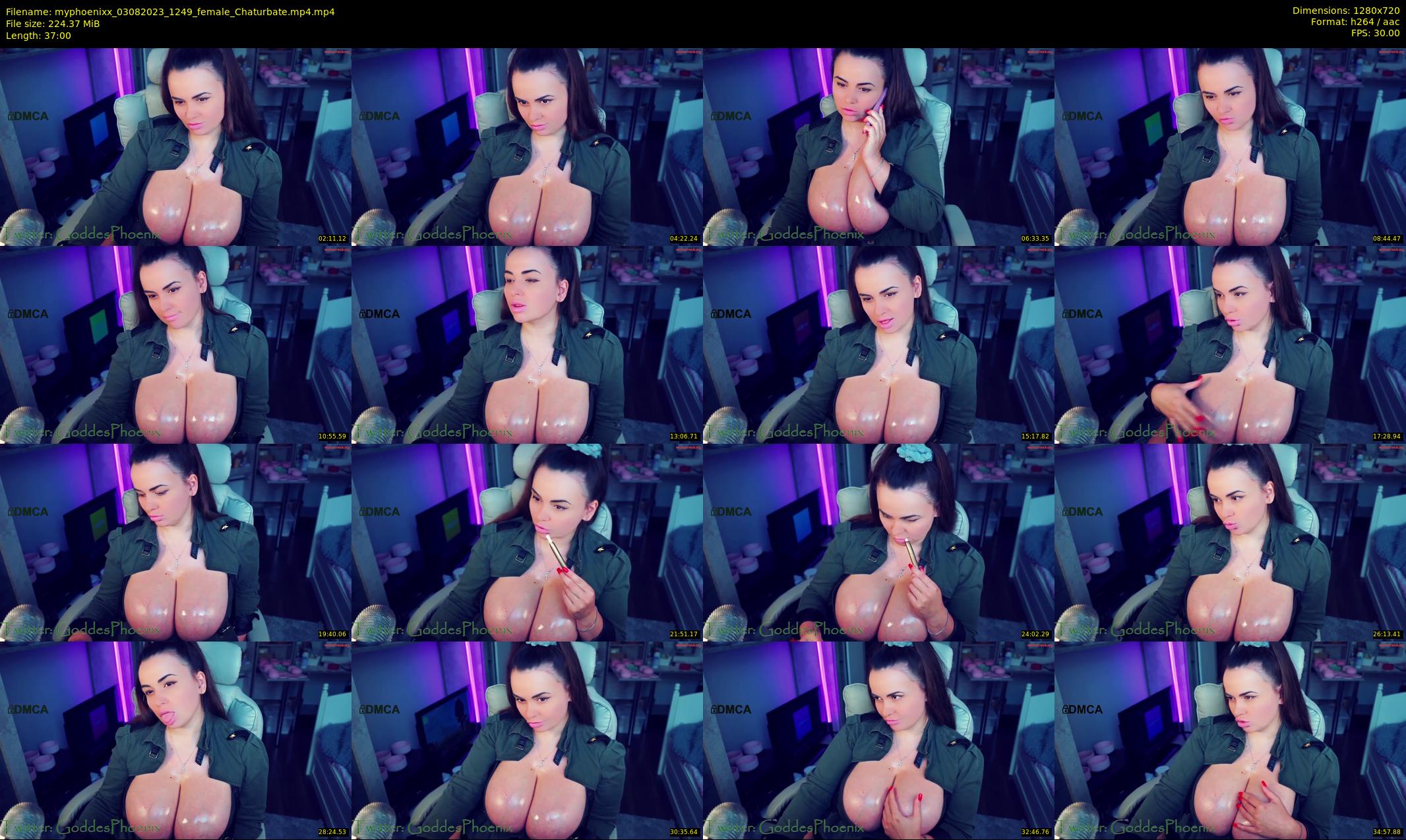 myphoenixx — 37 minute Chaturbate female cam show recording, 720p, Aug 3, 2023