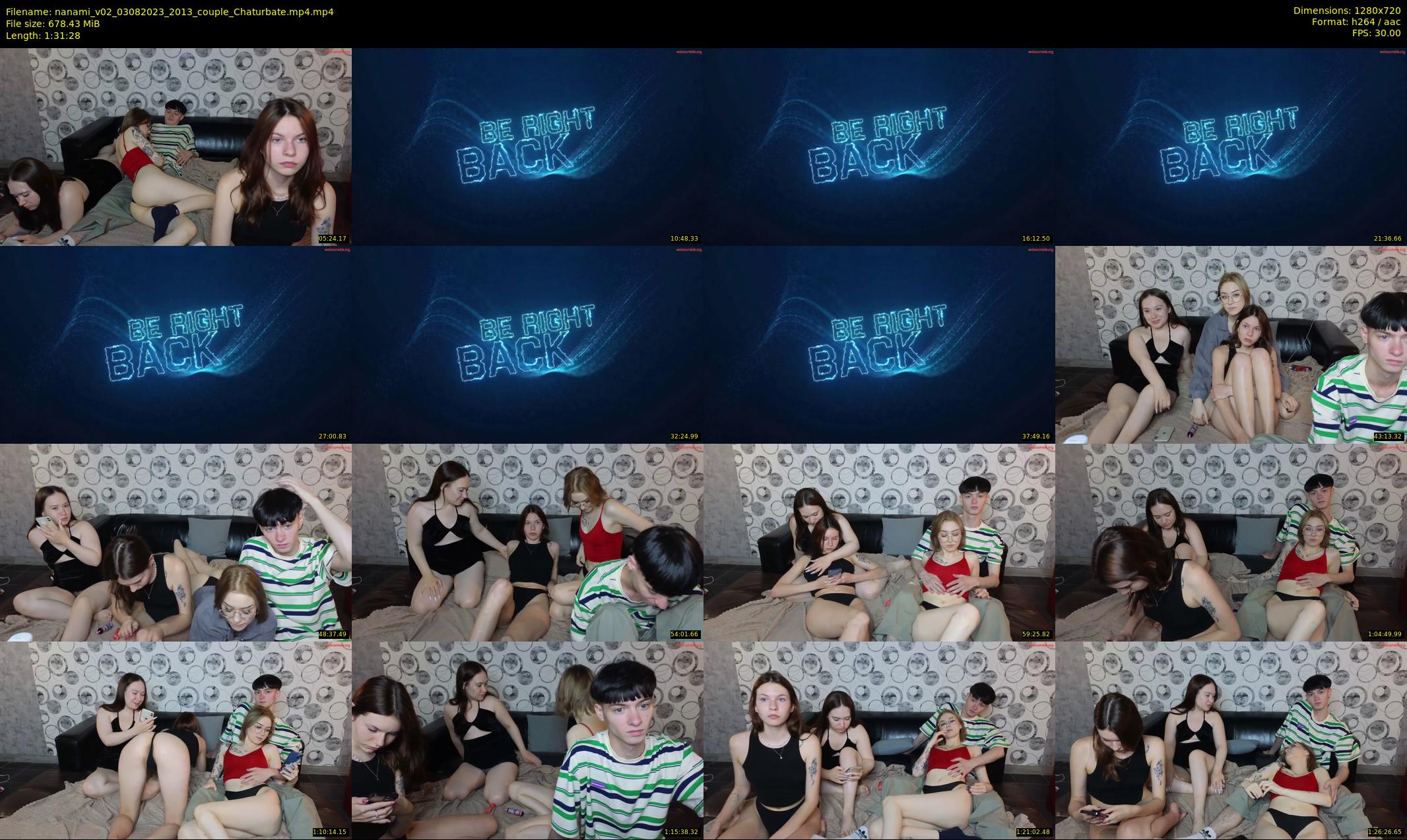 nanami_v02 — 92 minute Chaturbate couple cam show recording, 720p, Aug 3, 2023