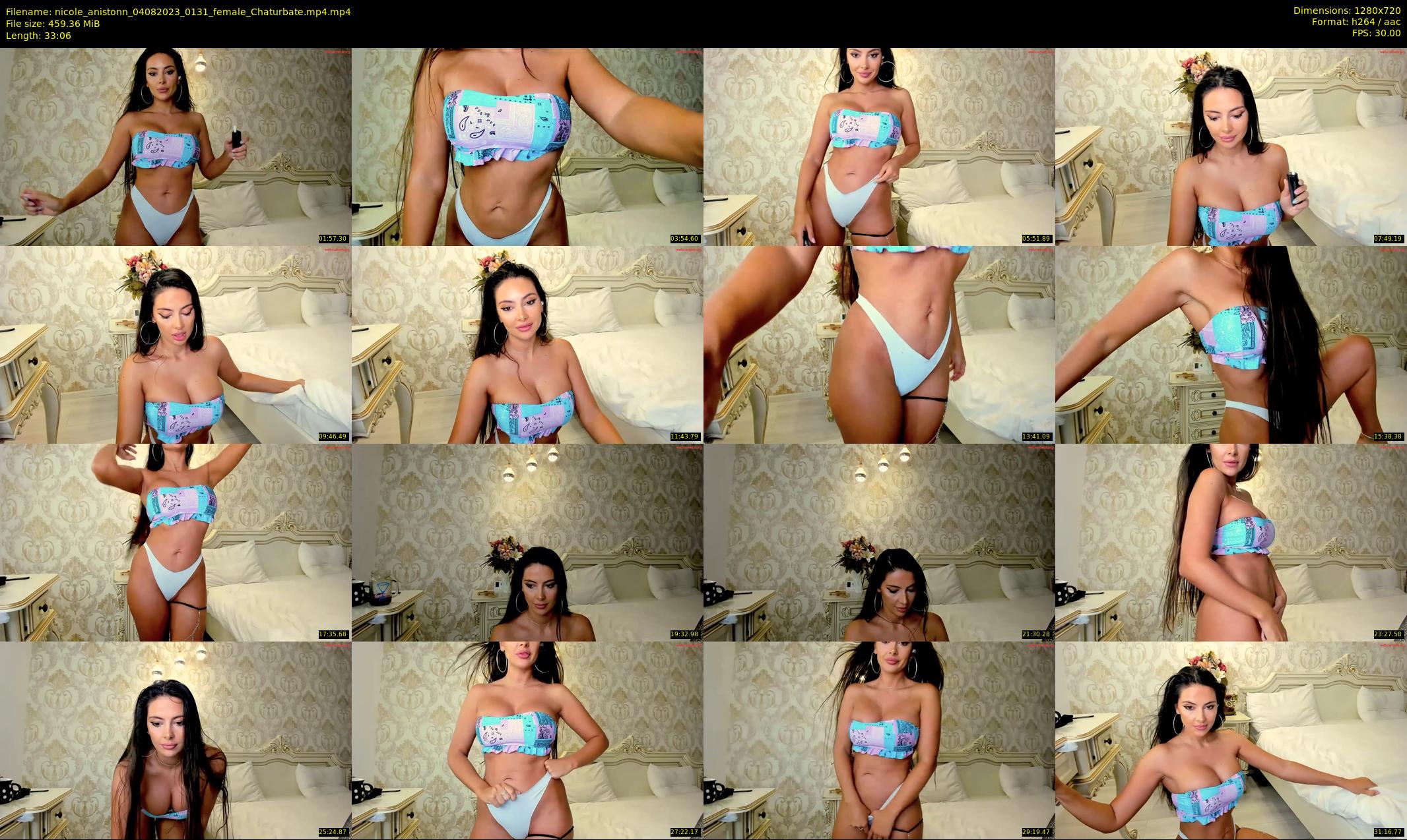 nicole_anistonn — 34 minute Chaturbate female cam show recording, 720p, Aug 4, 2023