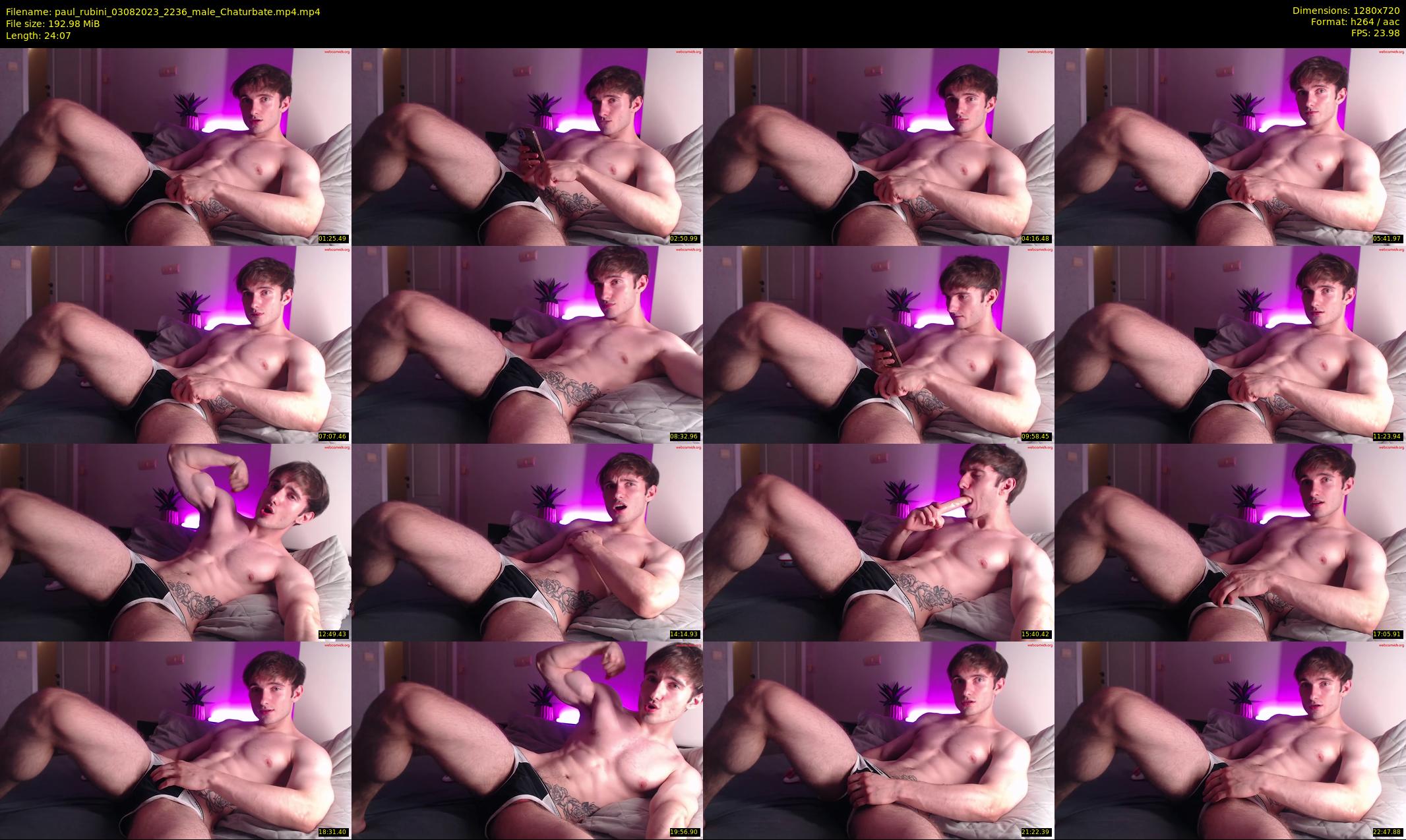 paul_rubini — 25 minute Chaturbate male cam show recording, 720p, Aug 3, 2023