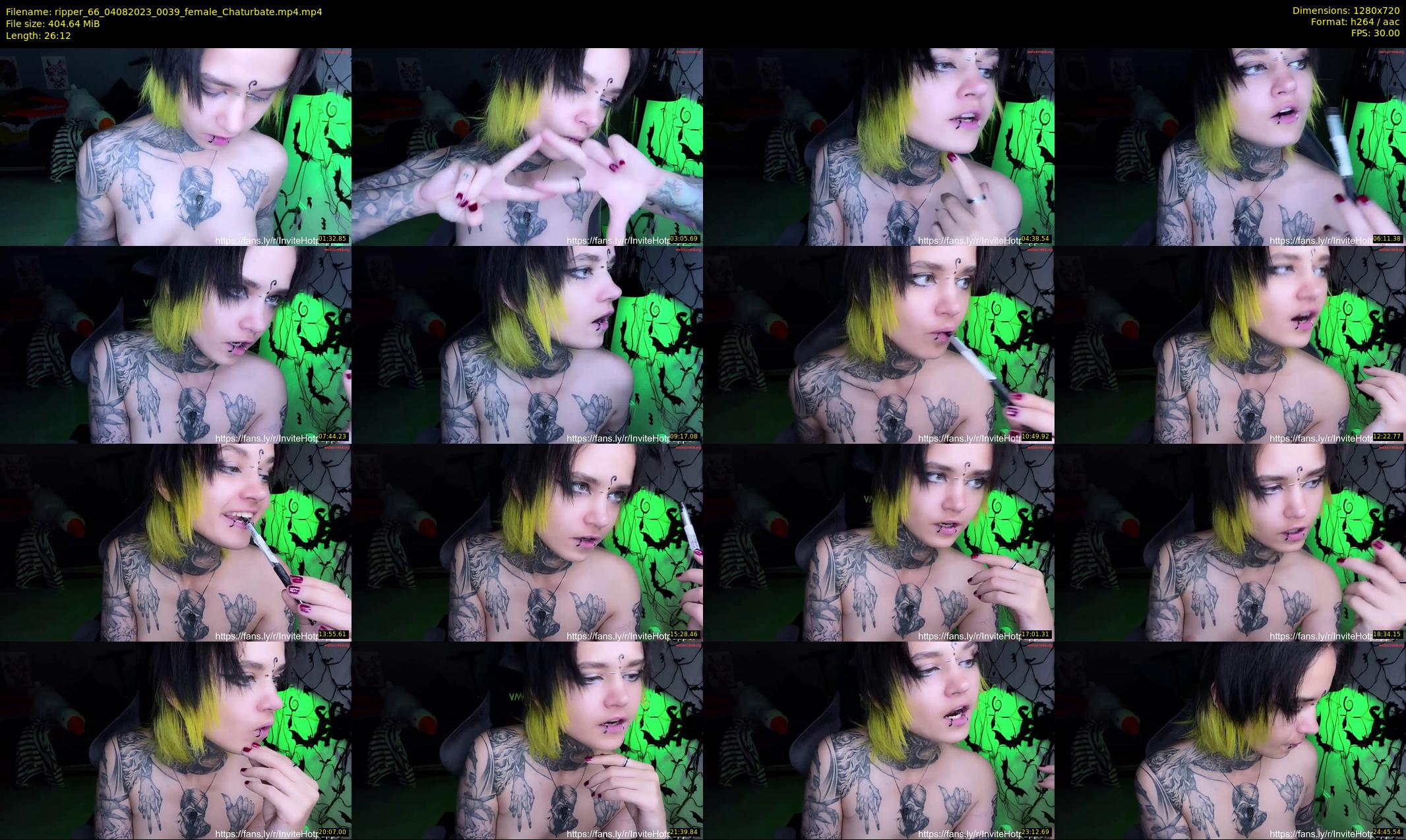 ripper_66 — 27 minute Chaturbate female cam show recording, 720p, Aug 4, 2023