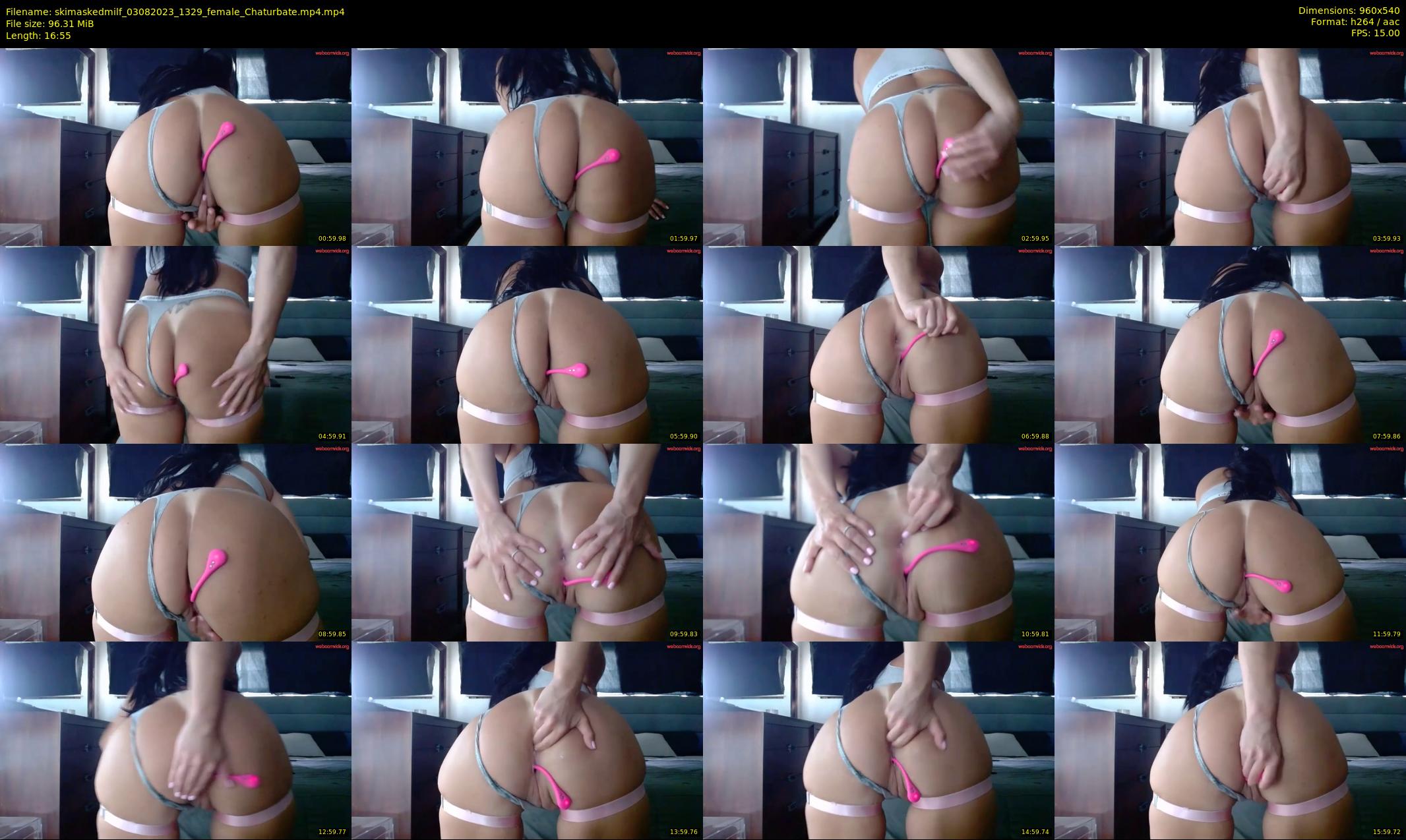 skimaskedmilf — 17 minute Chaturbate female cam show recording, 480p, Aug 3, 2023