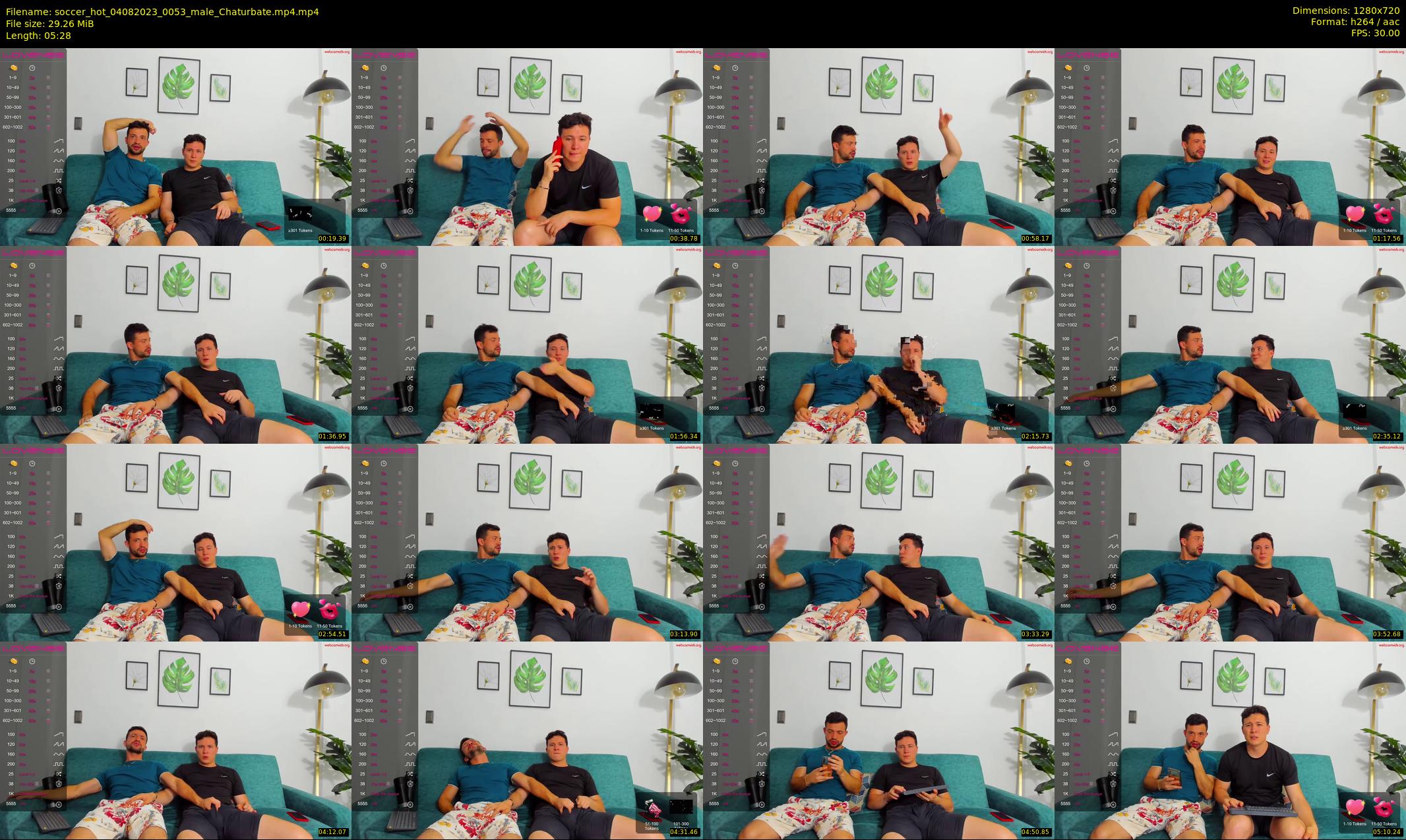 soccer_hot — 6 minute Chaturbate male cam show recording, 720p, Aug 4, 2023