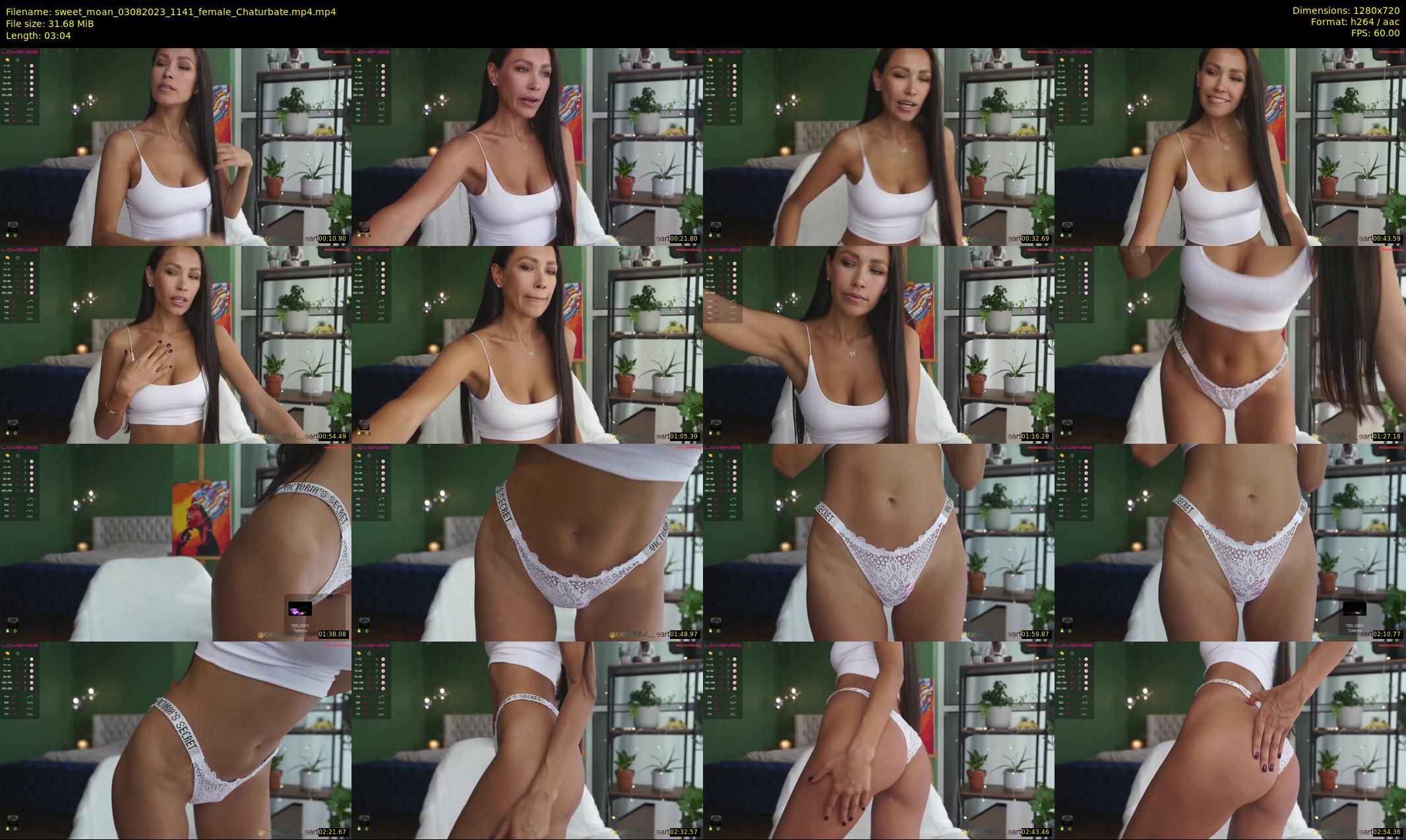 sweet_moan — 4 minute Chaturbate female cam show recording, 720p, Aug 3, 2023