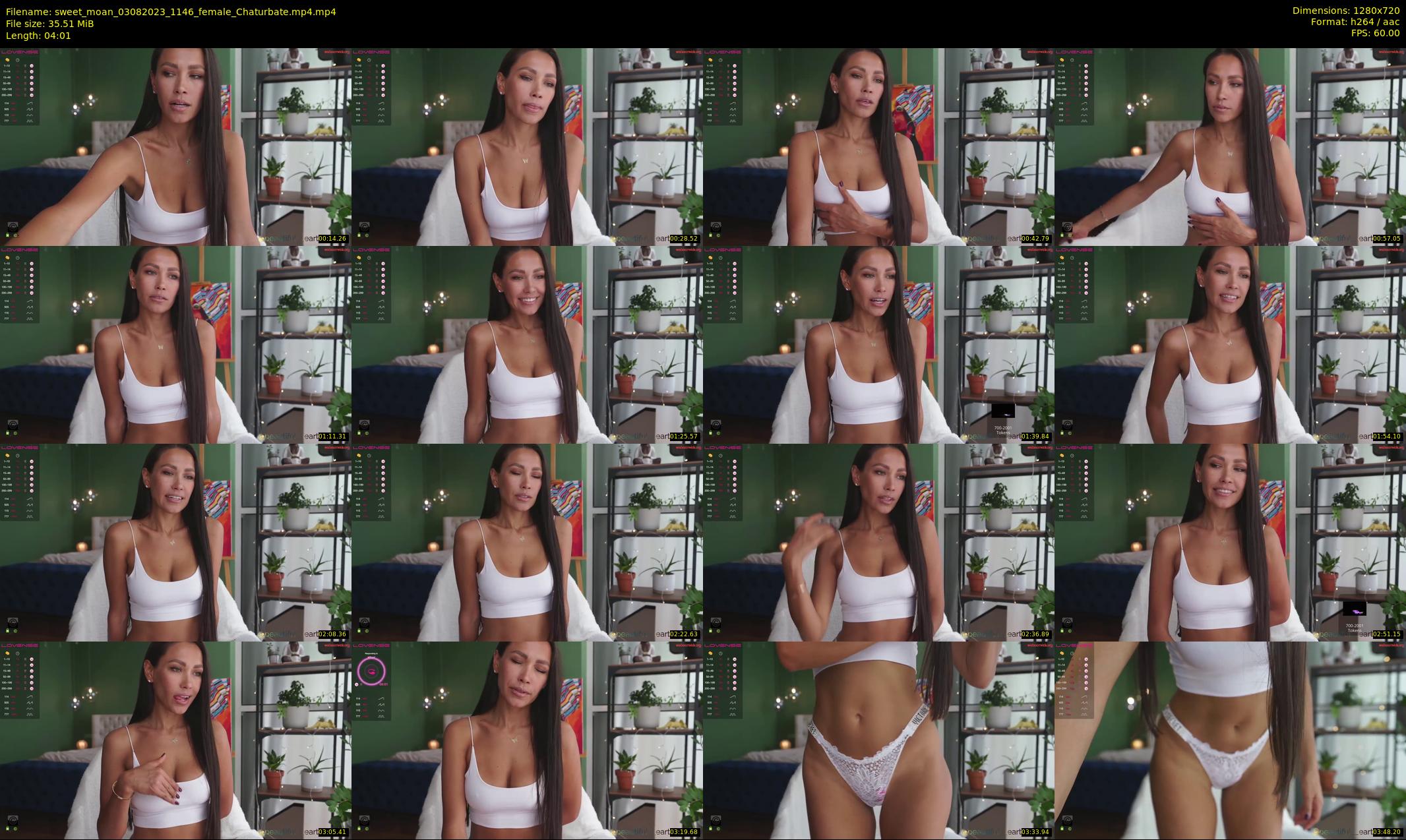 sweet_moan — 5 minute Chaturbate female cam show recording, 720p, Aug 3, 2023