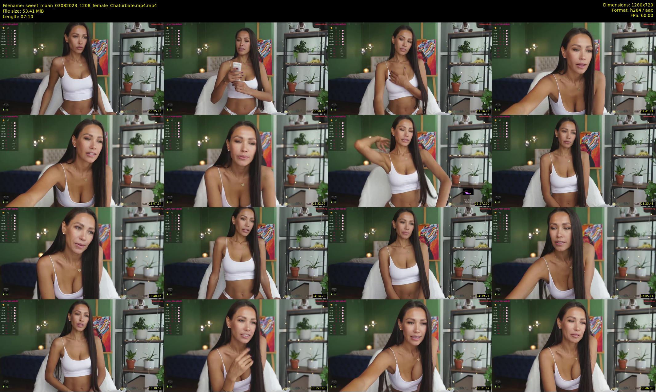 sweet_moan — 8 minute Chaturbate female cam show recording, 720p, Aug 3, 2023