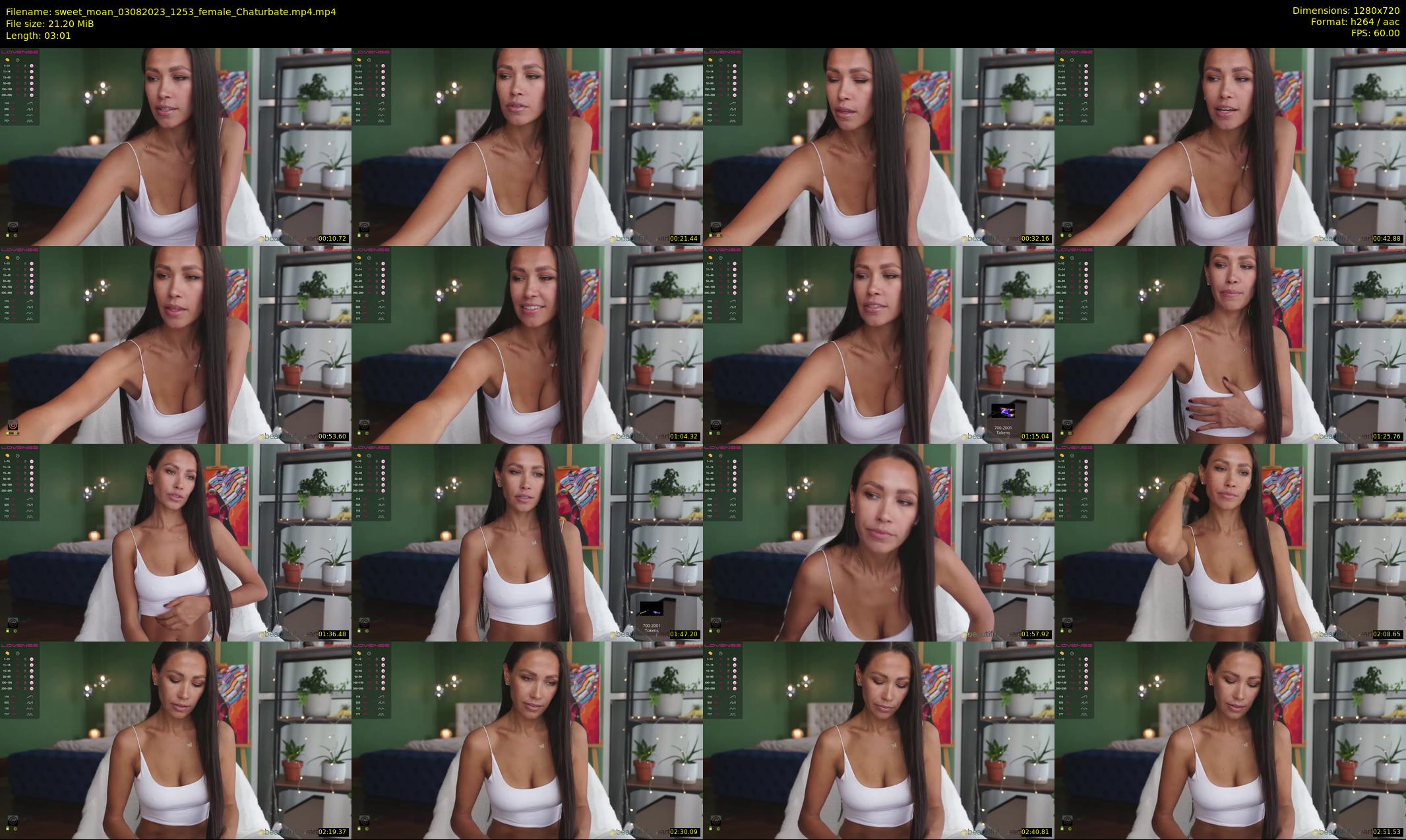 sweet_moan — 4 minute Chaturbate female cam show recording, 720p, Aug 3, 2023