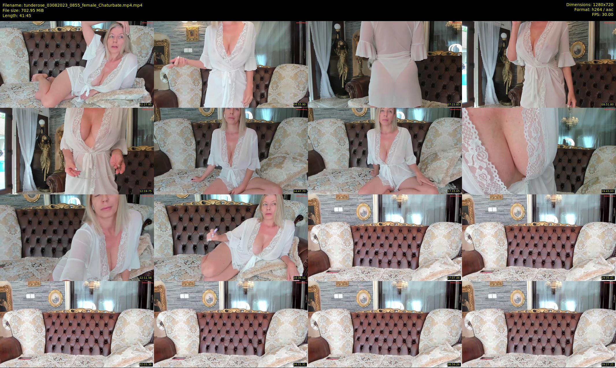 tunderose — 42 minute Chaturbate female cam show recording, 720p, Aug 3, 2023