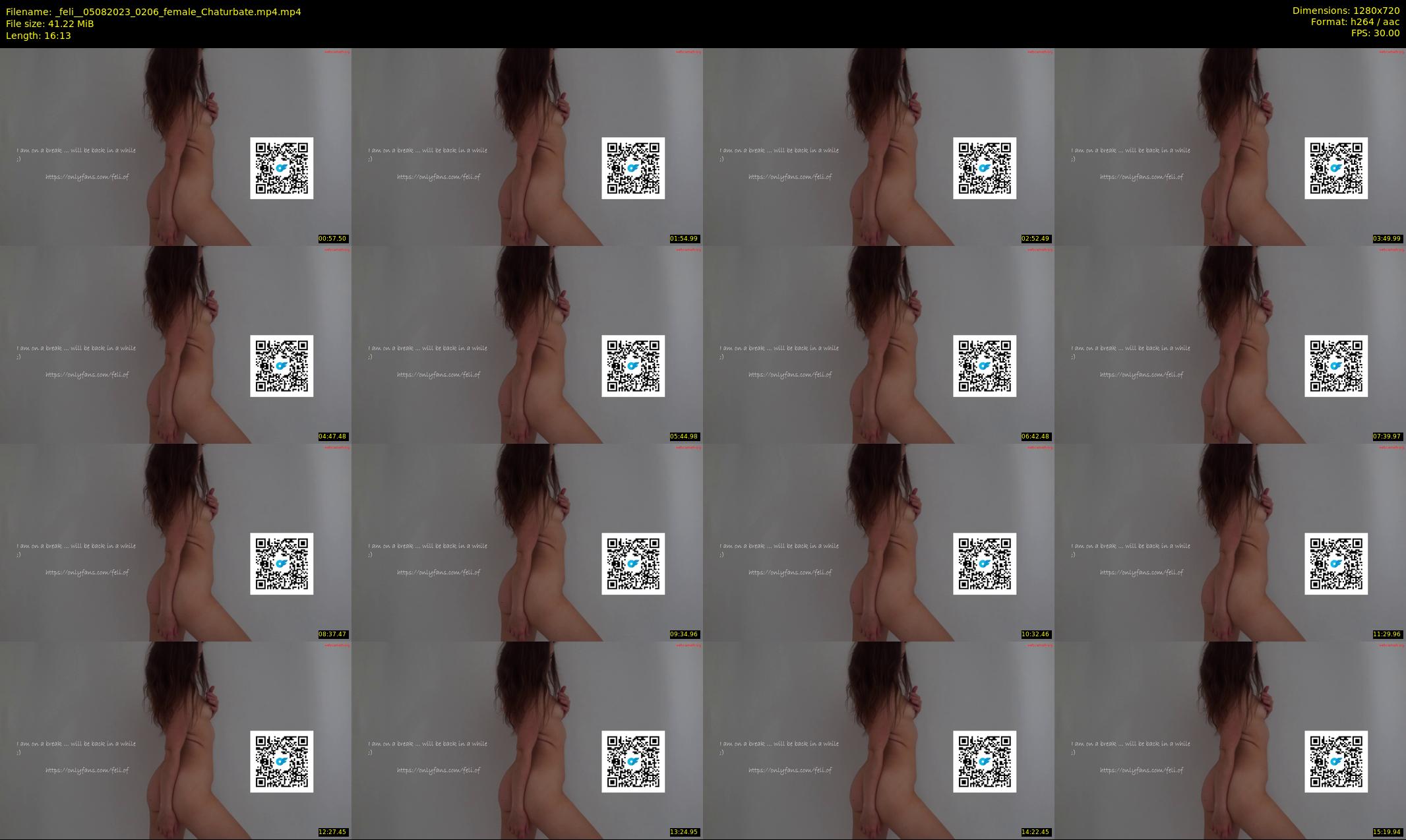 _feli_ — 17 minute Chaturbate female cam show recording, 720p, Aug 5, 2023