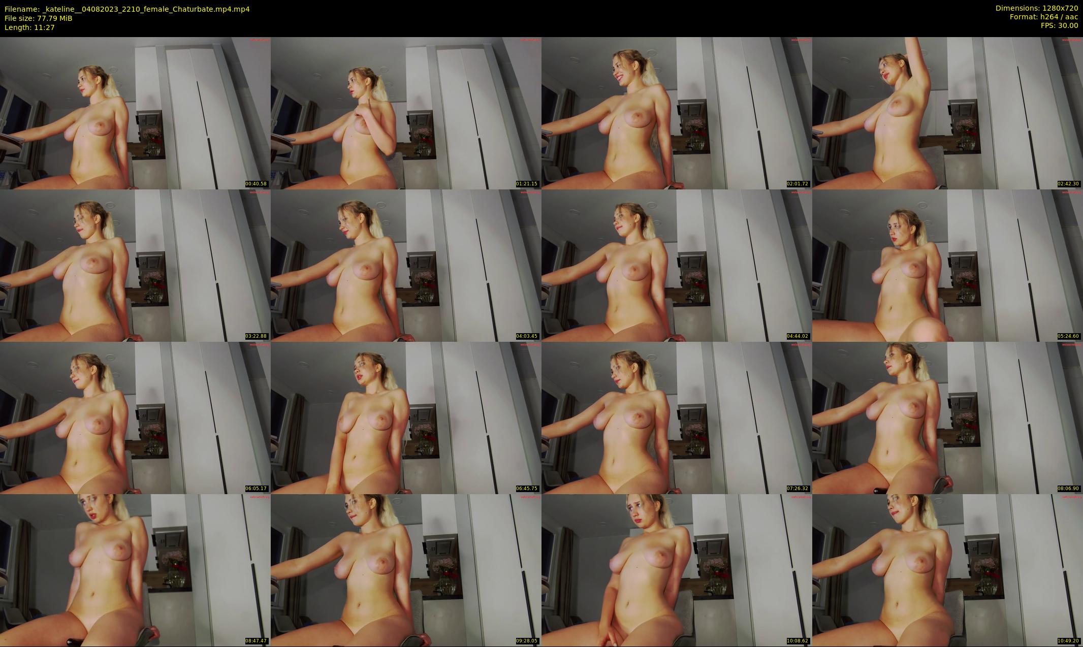 _kateline_ — 12 minute Chaturbate female cam show recording, 720p, Aug 4, 2023