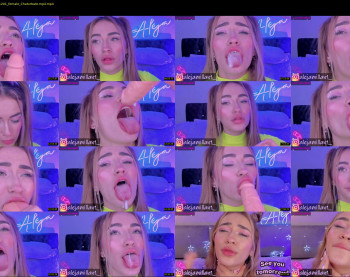 alejamillan1 — 42 minute Chaturbate female cam show recording, 720p, Aug 4, 2023