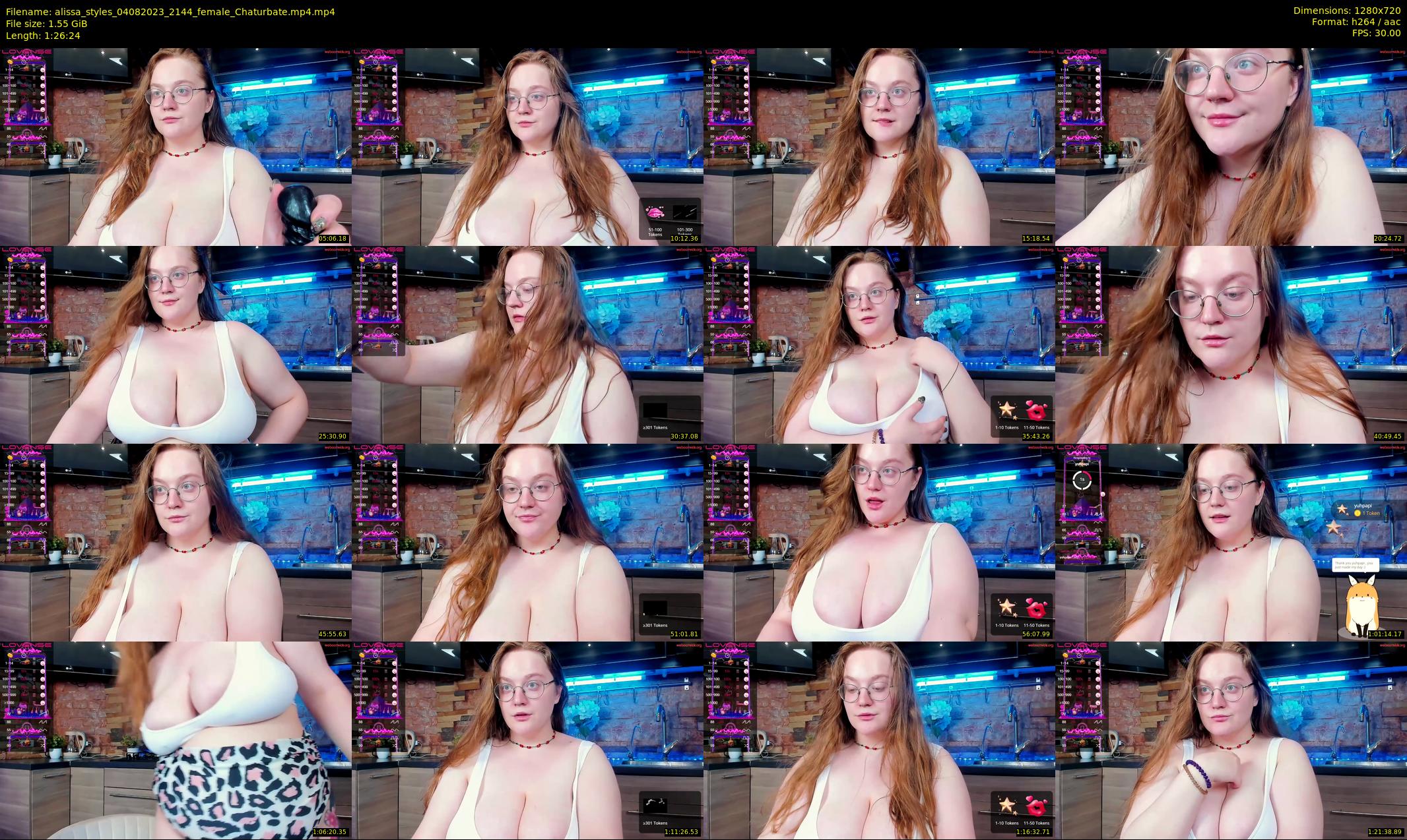 alissa_styles — 87 minute Chaturbate female cam show recording, 720p, Aug 4, 2023