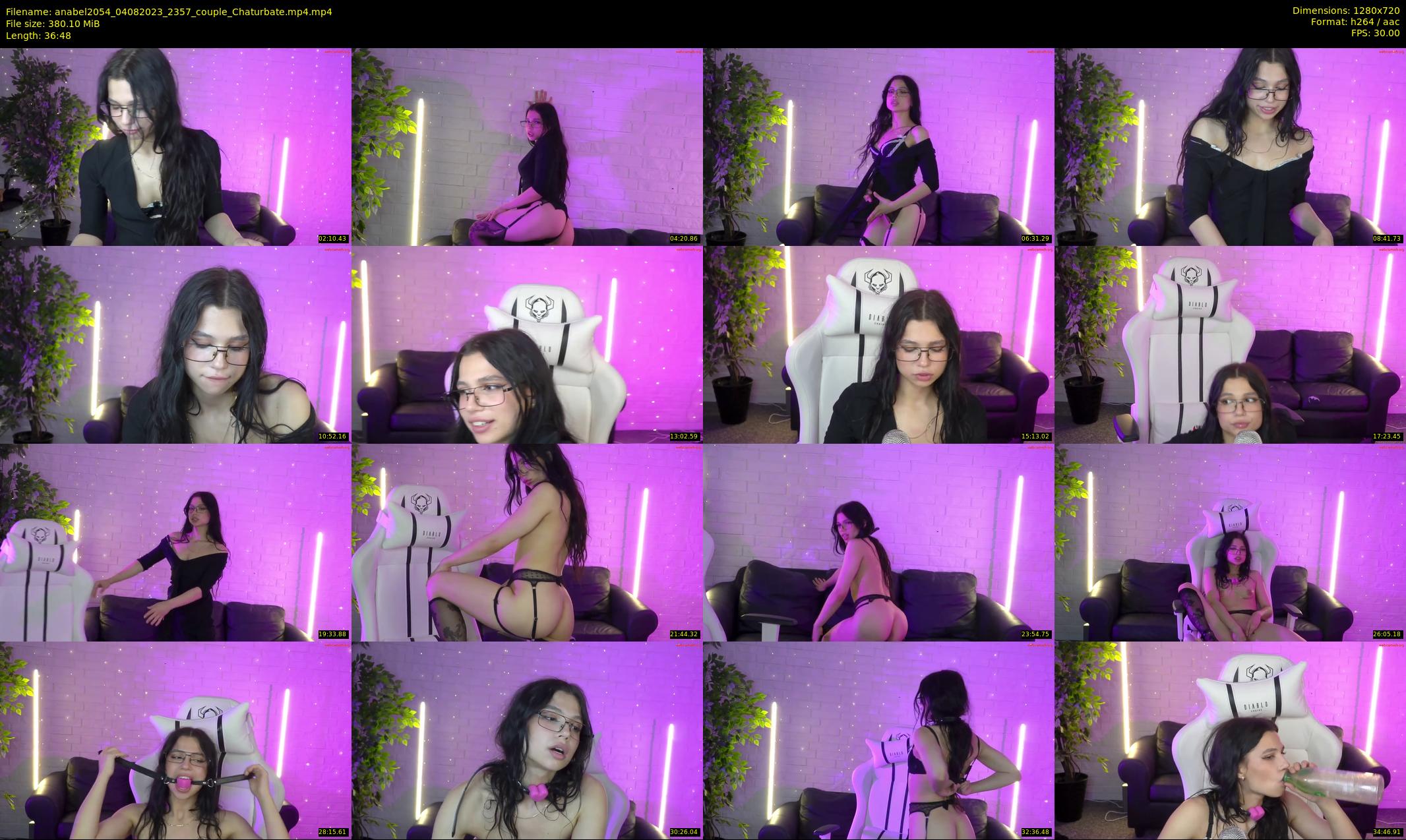 anabel2054 — 37 minute Chaturbate female cam show recording, 720p, Aug 4, 2023
