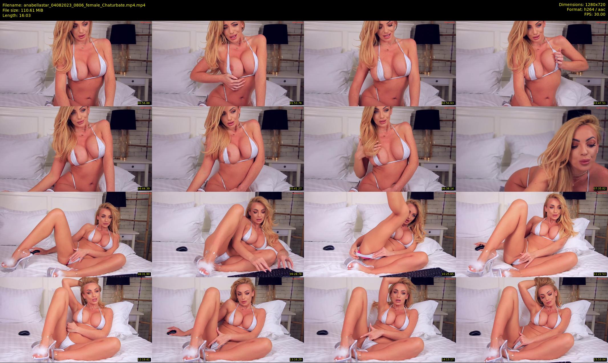 anabellastar — 17 minute Chaturbate female cam show recording, 720p, Aug 4, 2023