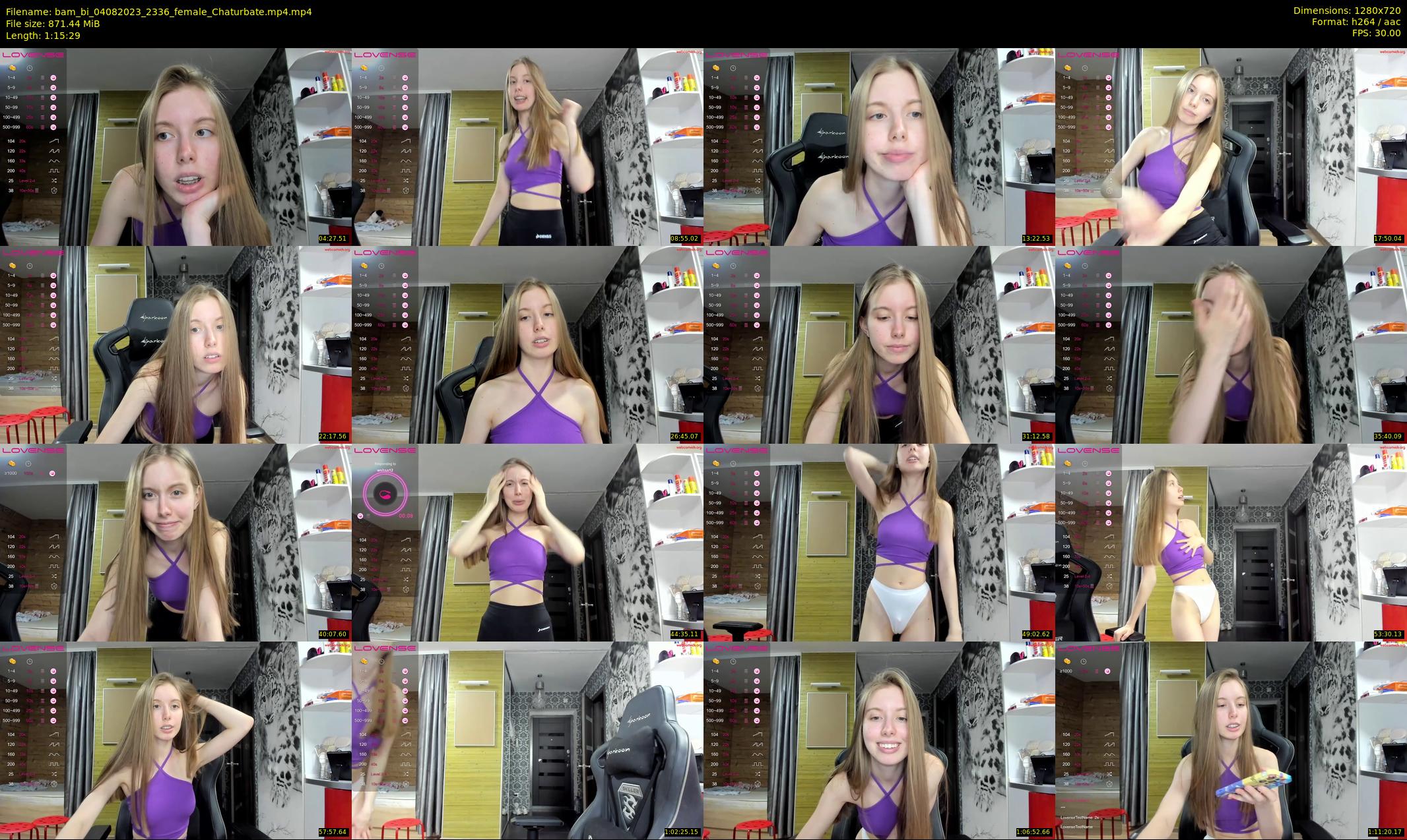 bam_bi — 76 minute Chaturbate female cam show recording, 720p, Aug 4, 2023