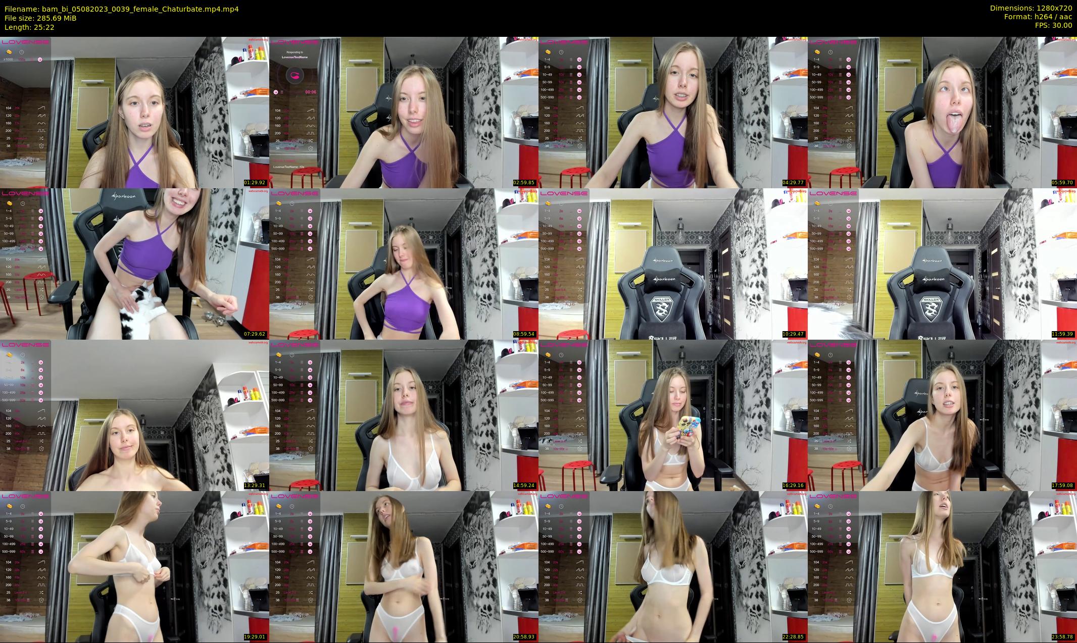 bam_bi — 26 minute Chaturbate female cam show recording, 720p, Aug 5, 2023