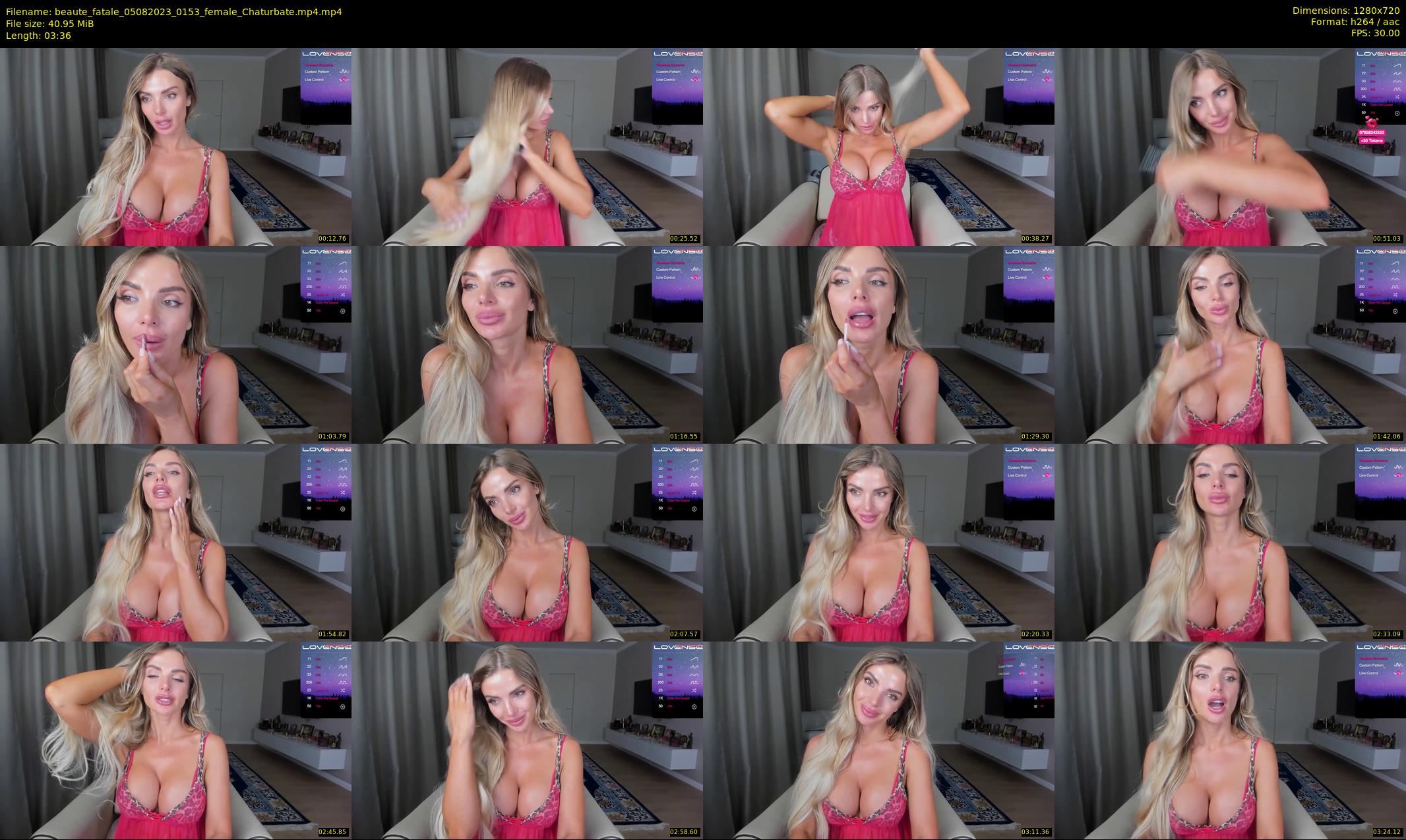 beaute_fatale — 4 minute Chaturbate female cam show recording, 720p, Aug 5, 2023