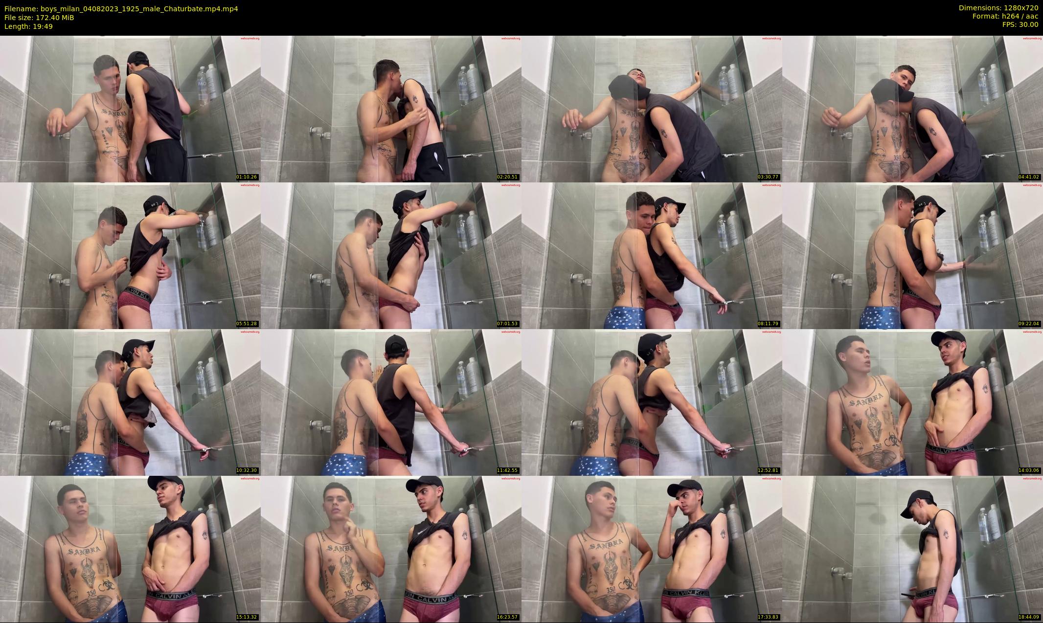 boys_milan — 20 minute Chaturbate male cam show recording, 720p, Aug 4, 2023