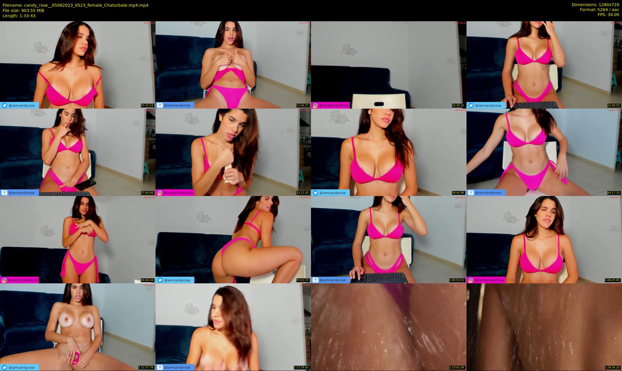 candy_rose_ — 94 minute Chaturbate female cam show recording, 720p, Aug 5, 2023
