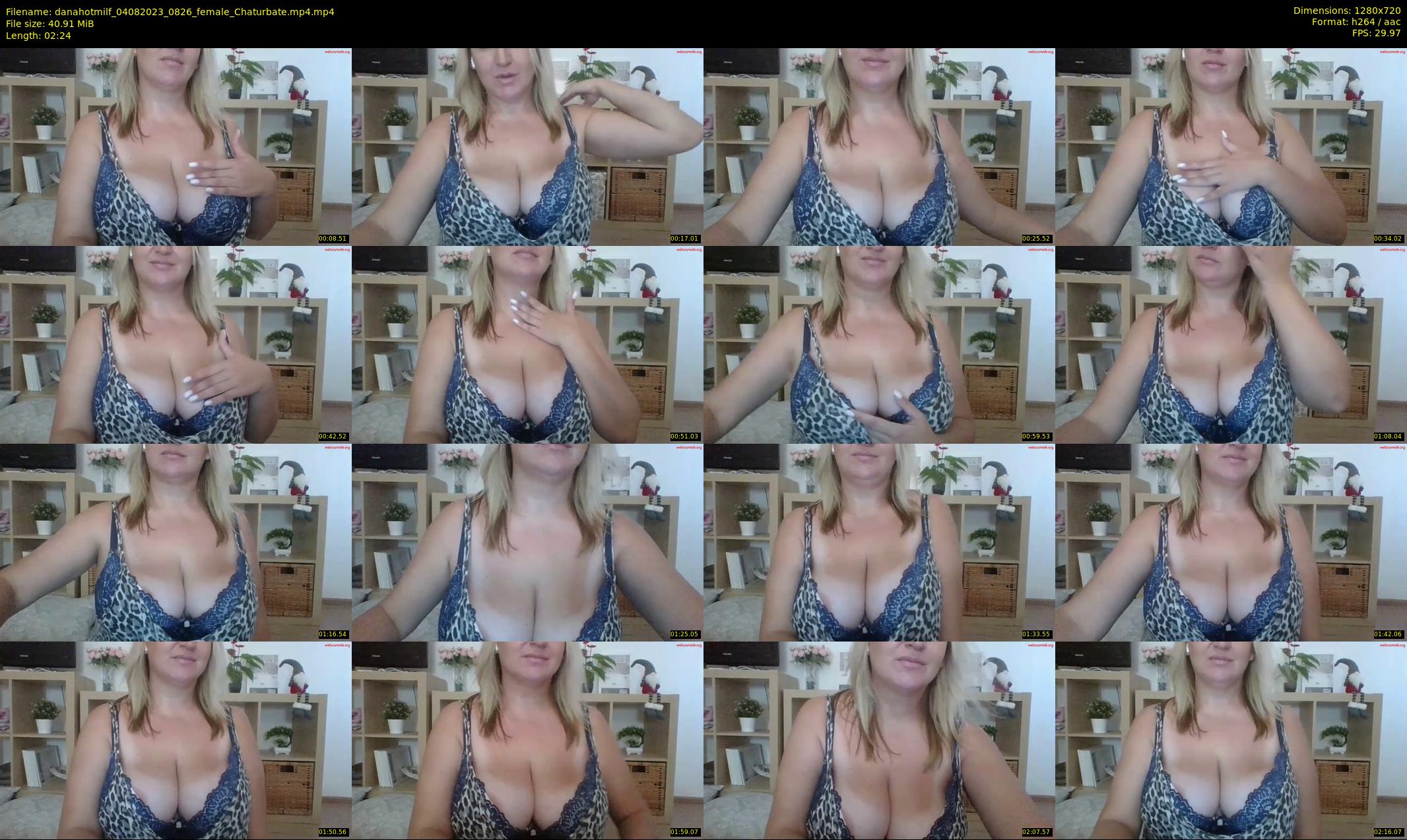 danahotmilf — 3 minute Chaturbate female cam show recording, 720p, Aug 4, 2023